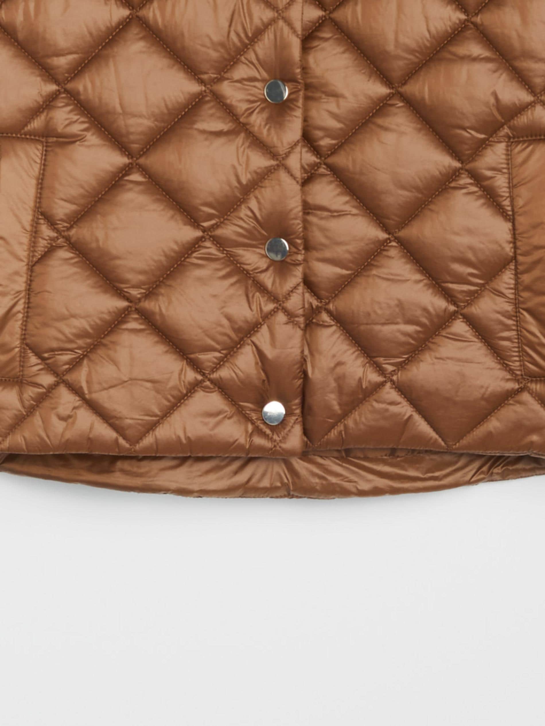 Sinsay - Καπιτονέ γιλέκο - χρυσο-καφε φωτογραφία