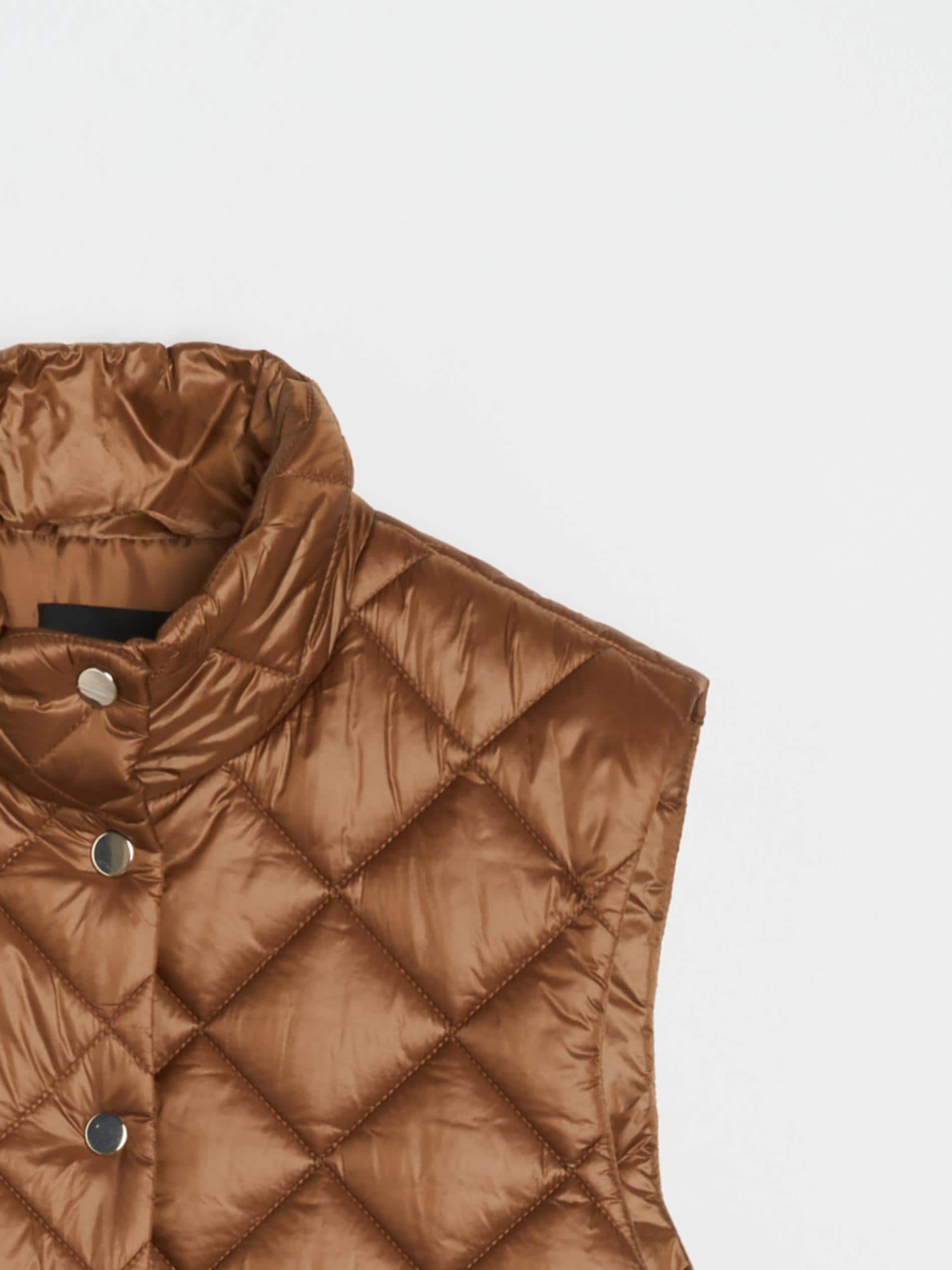 Sinsay - Καπιτονέ γιλέκο - χρυσο-καφε φωτογραφία