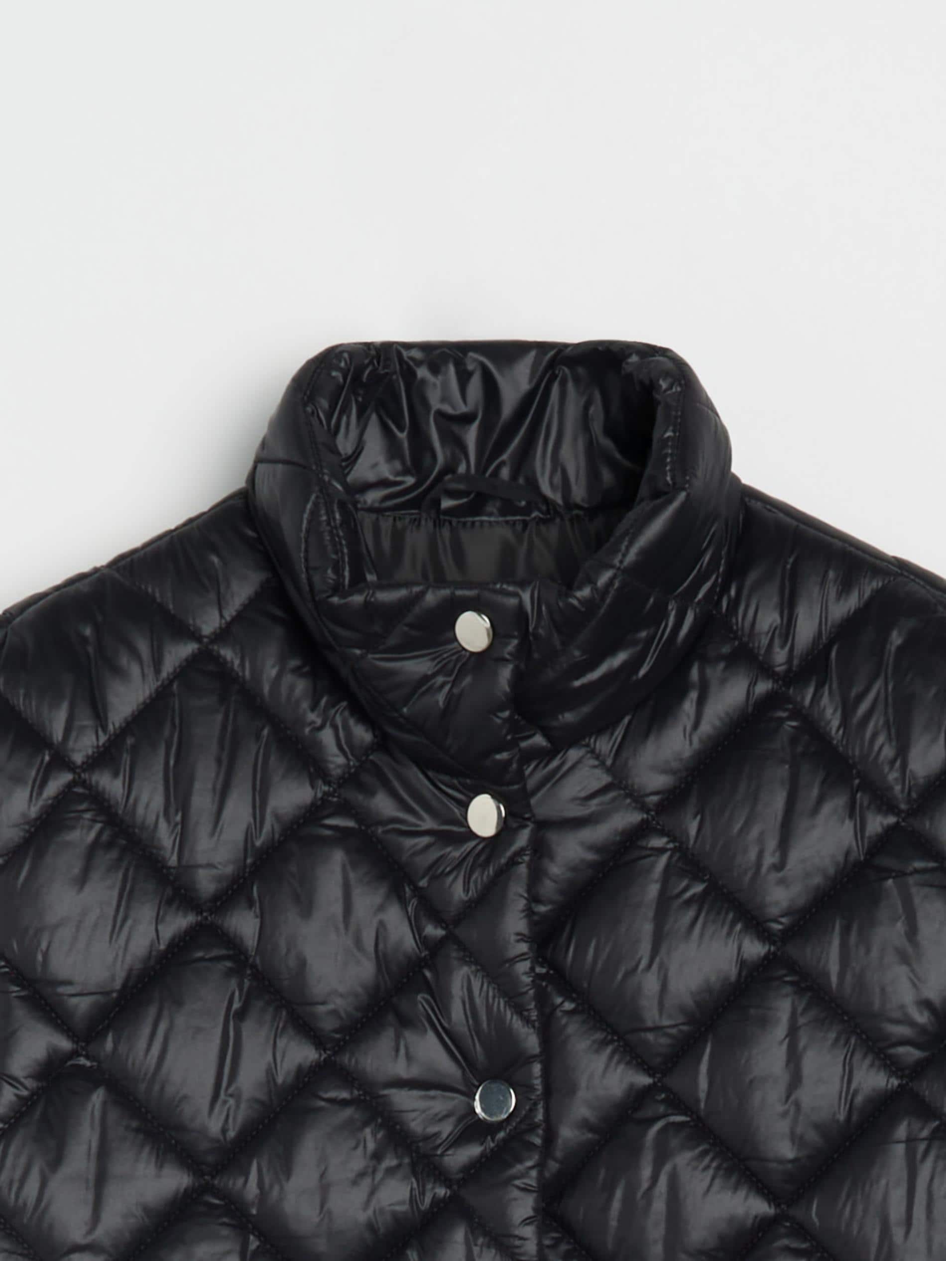 Sinsay - Καπιτονέ γιλέκο - μαυρο φωτογραφία