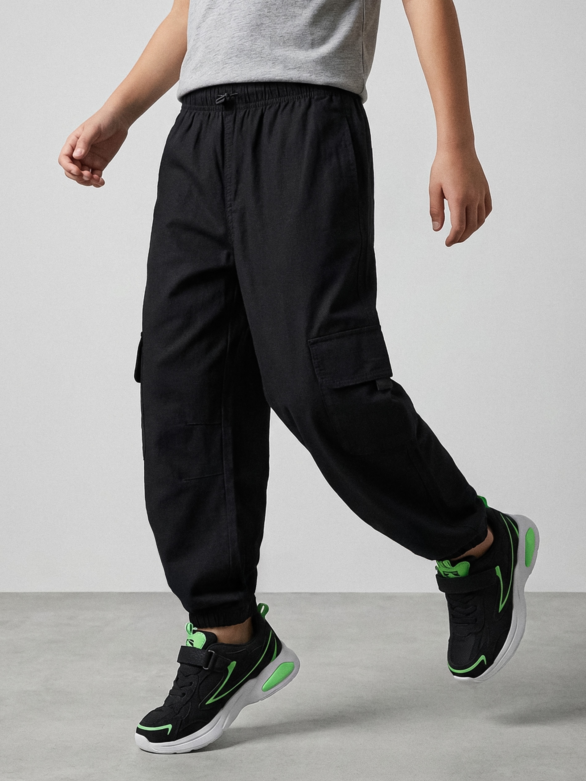 Sinsay - Jeansy jogger - szary