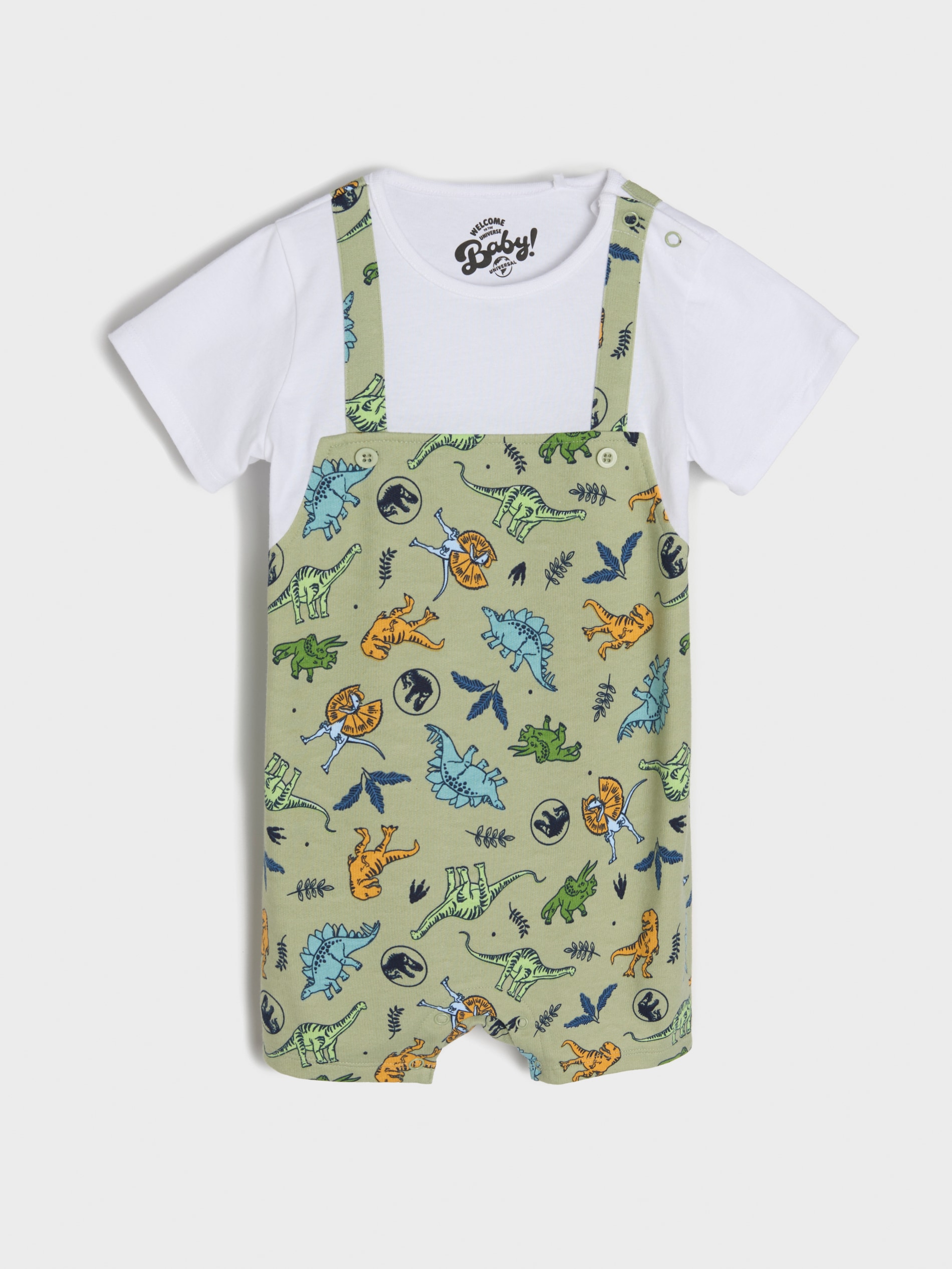 Sinsay - Rampers Jurassic World - zielony