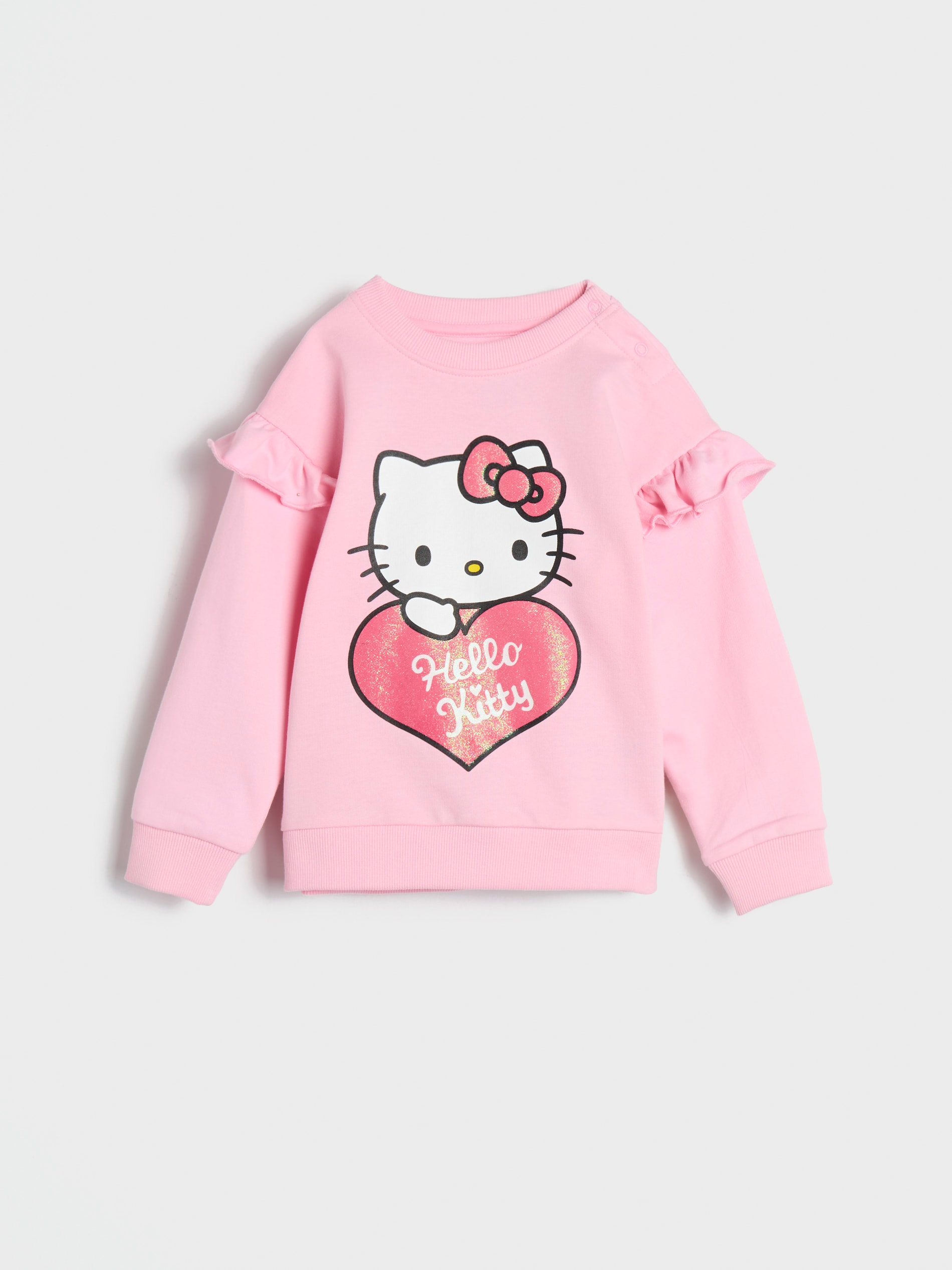 Sinsay - Bluza Hello Kitty - begonia