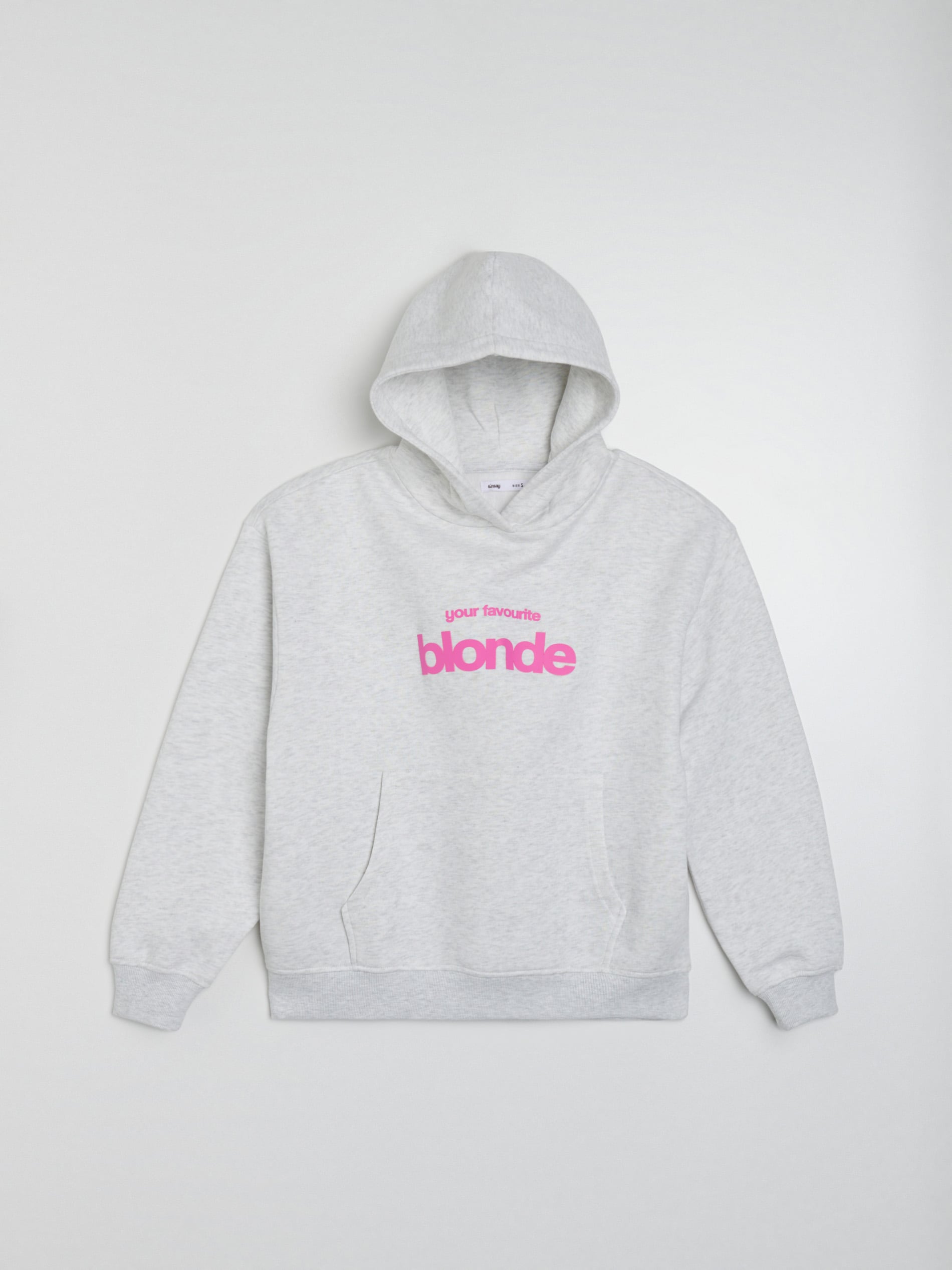 Sinsay - Bluza hoodie z napisem - Inny