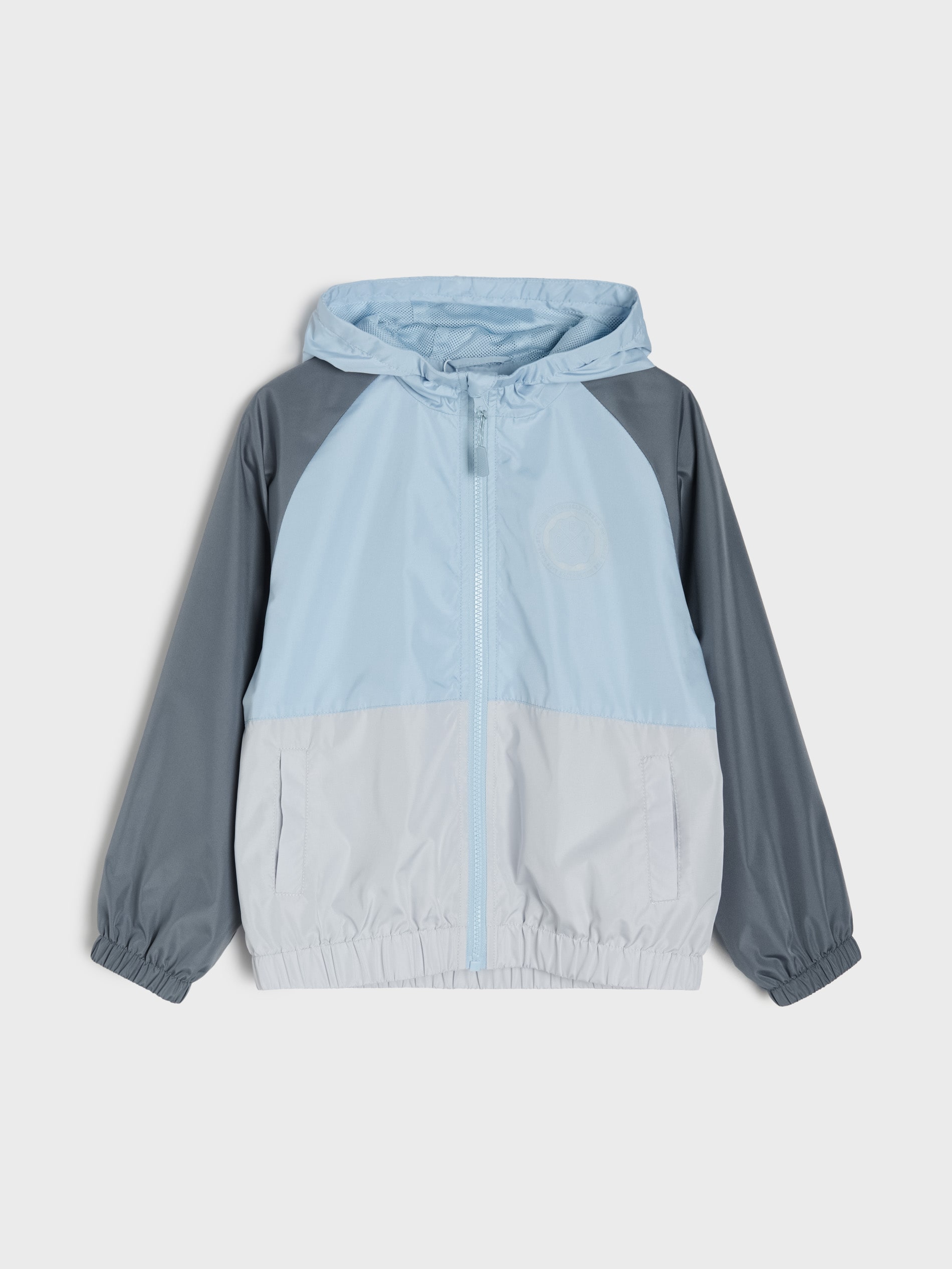 Sinsay - Lekka kurtka wiatrówka z kapturem - wielobarwny