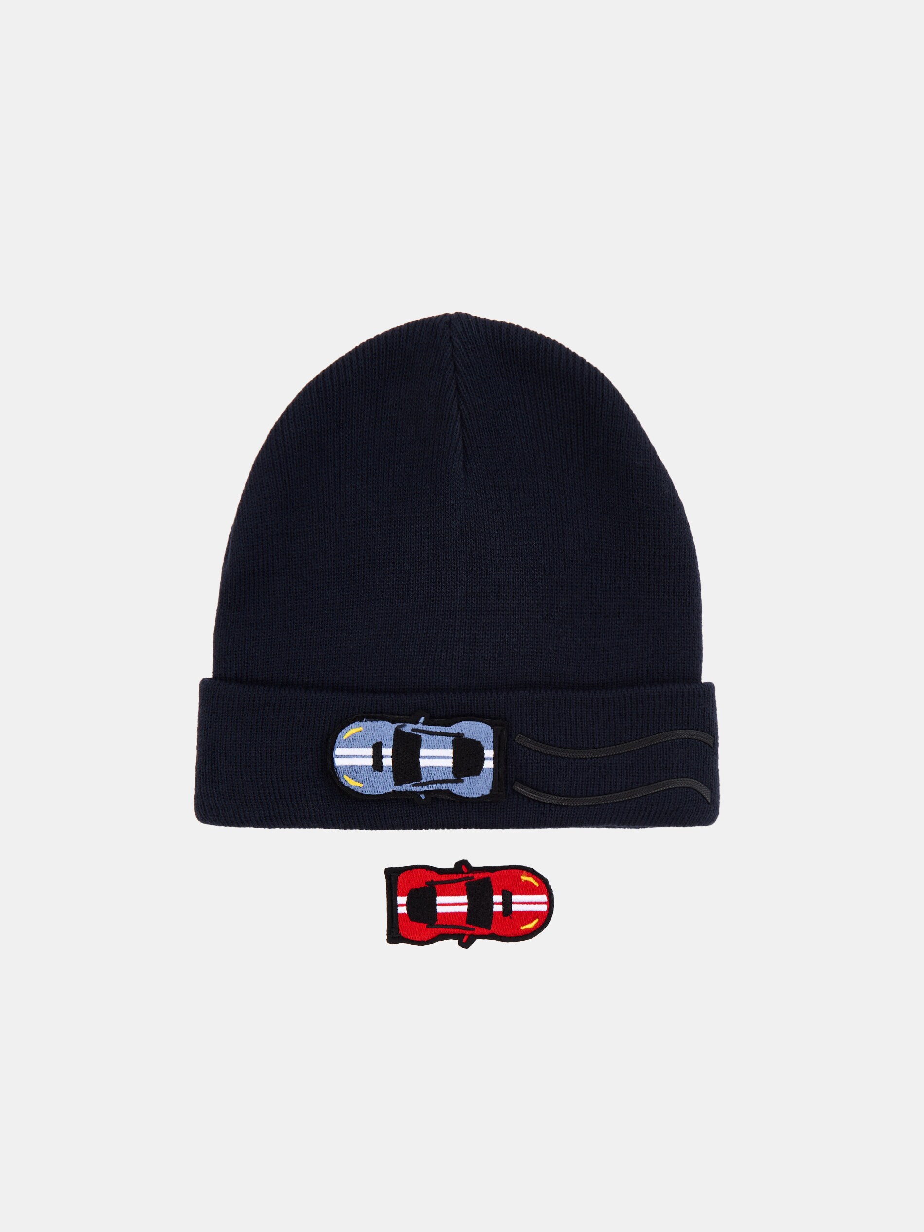 Sinsay - Σκούφος με ανταλλάξιμο έμπλαστρο - ναυτικο μπλε φωτογραφία