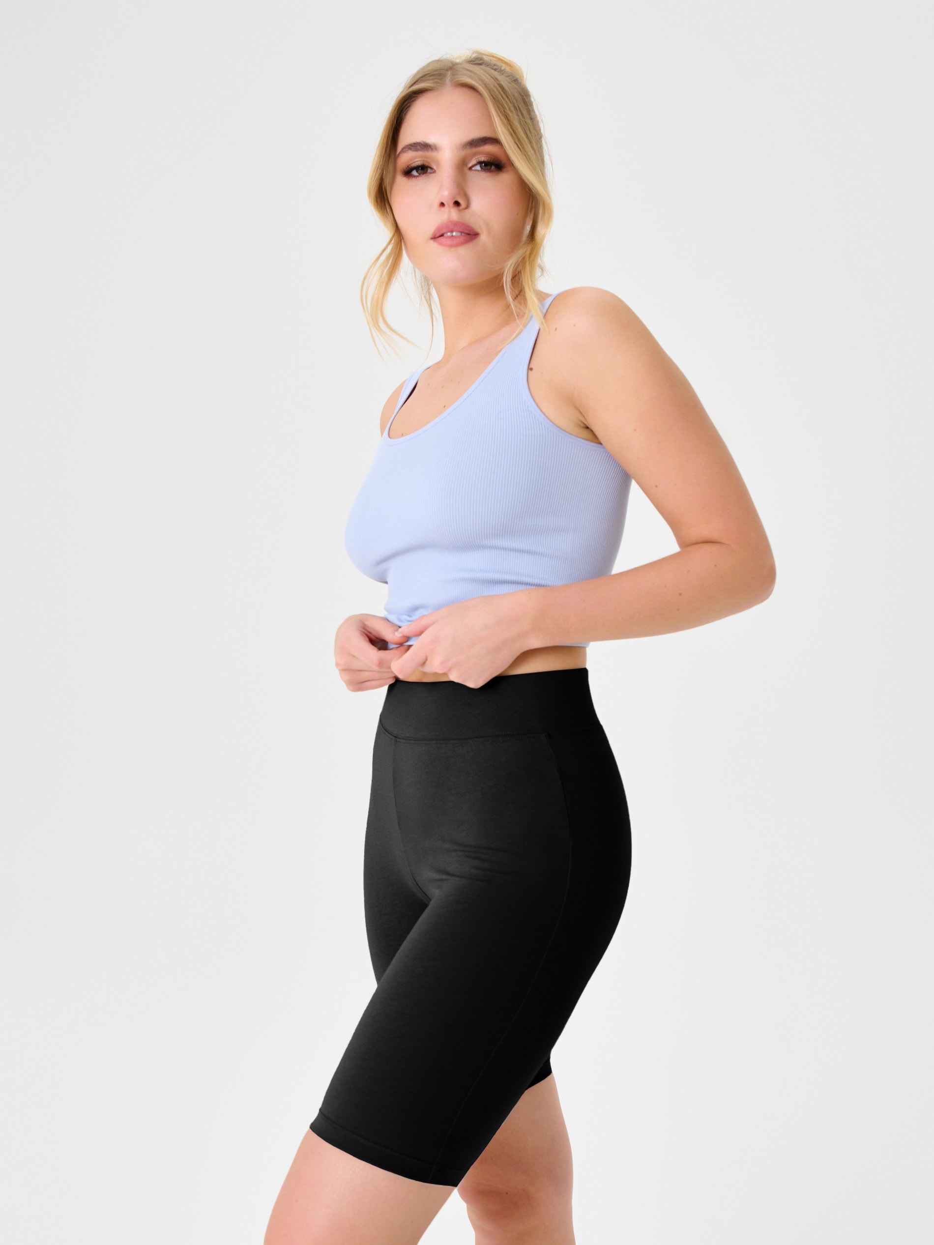 Sinsay - Σορτς ποδηλασίας - μαυρο φωτογραφία