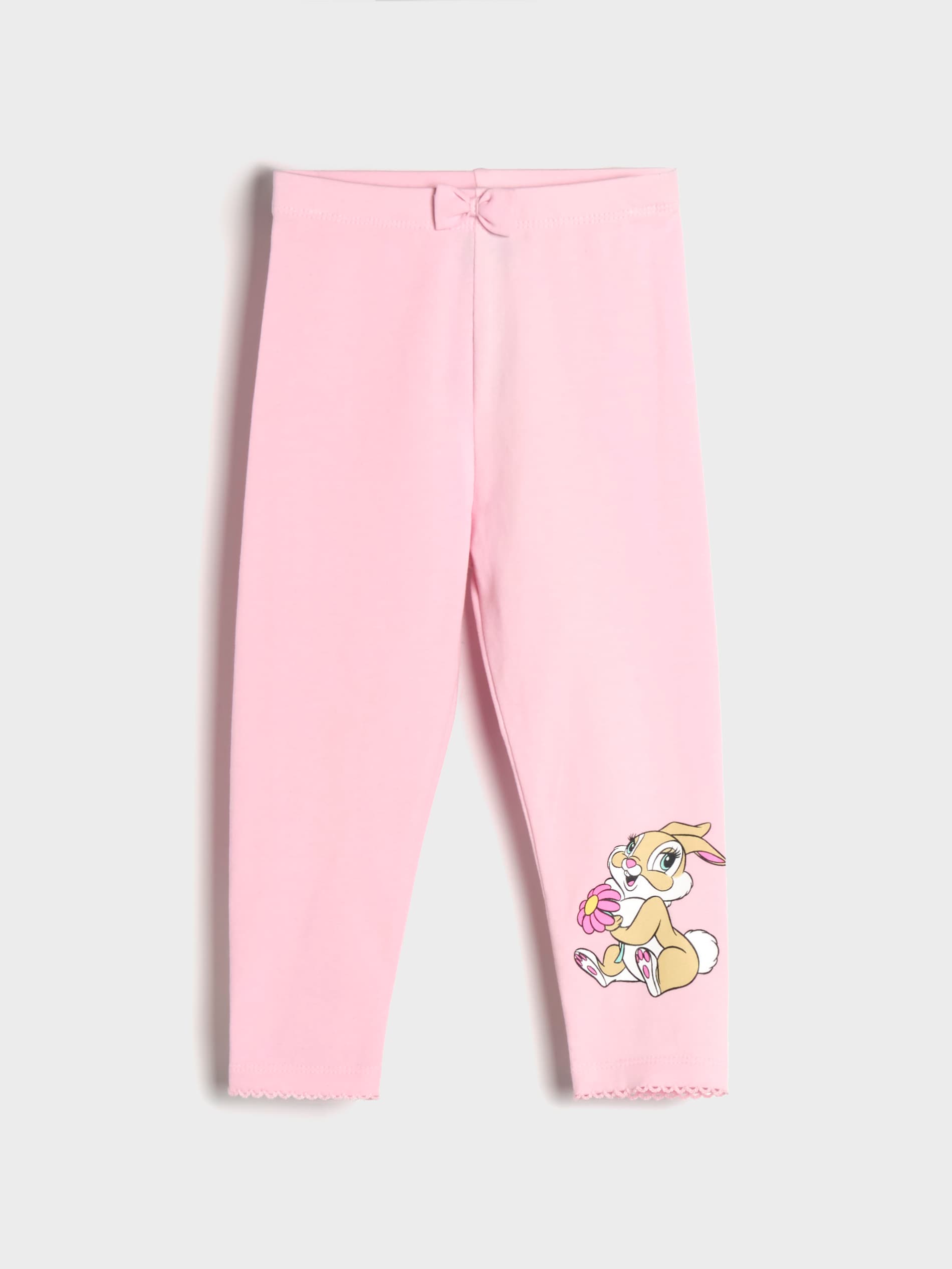 Sinsay - Legginsy z kokardką Disney - begonia