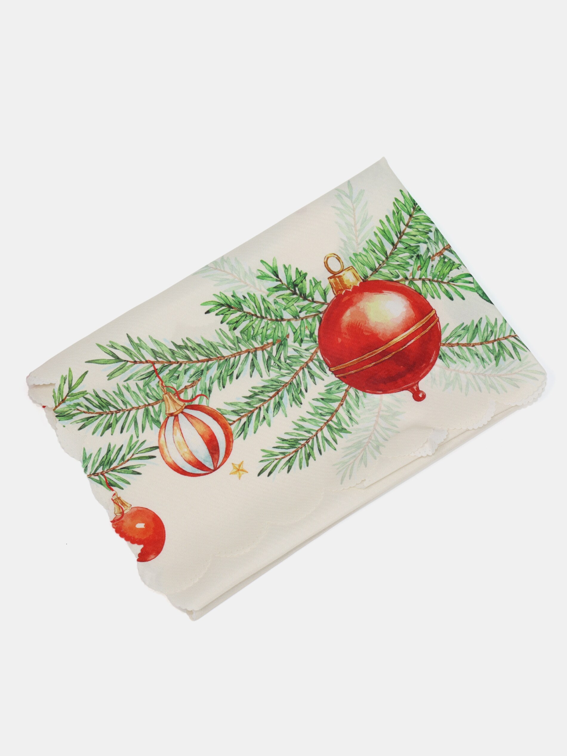 Sinsay - Τραβέρσα τραπεζιού με γιορτινό θέμα - κρεμ φωτογραφία