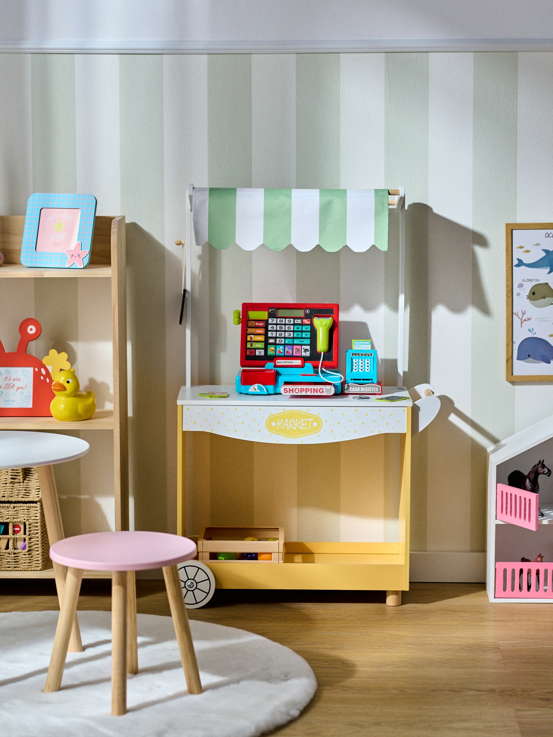 Sinsay - Drewniane stoisko do zabawy - zielony