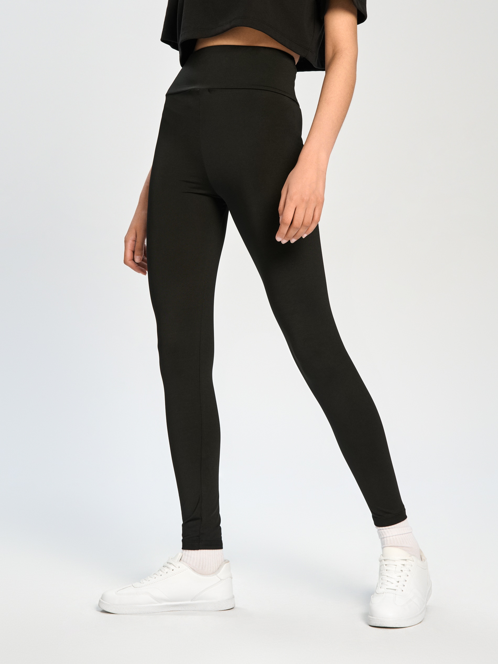 Sinsay - LADIES` LEGGINGS - μαυρο φωτογραφία