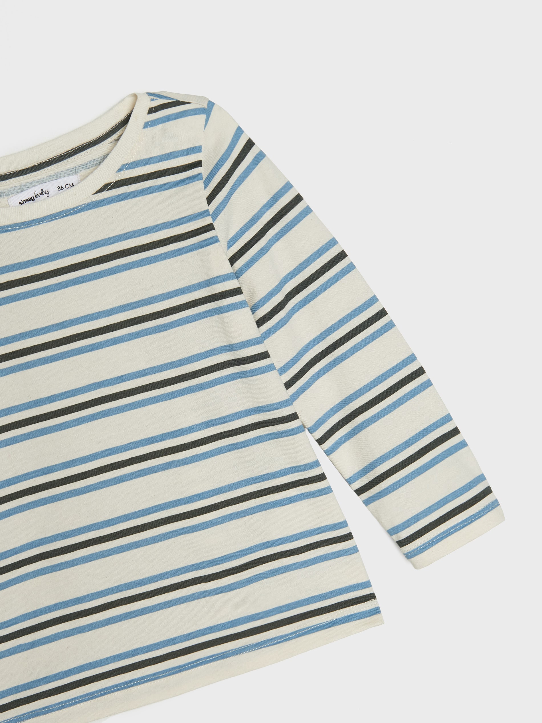 Sinsay - Βαμβακερό μπλουζάκι 2 pack - κρεμ φωτογραφία