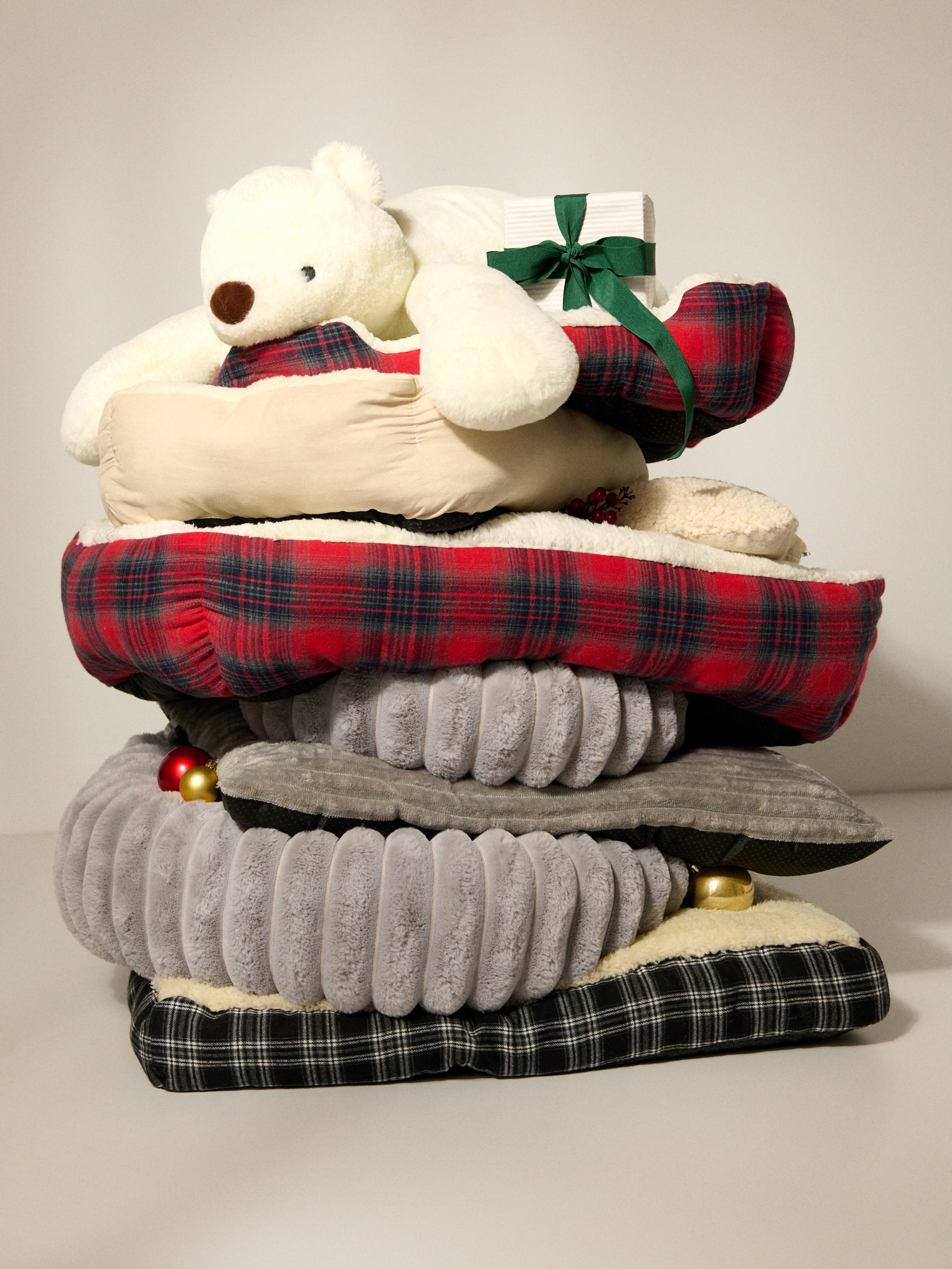 Sinsay - Κρεβάτι για σκύλους - ανοιχτό γκρι φωτογραφία