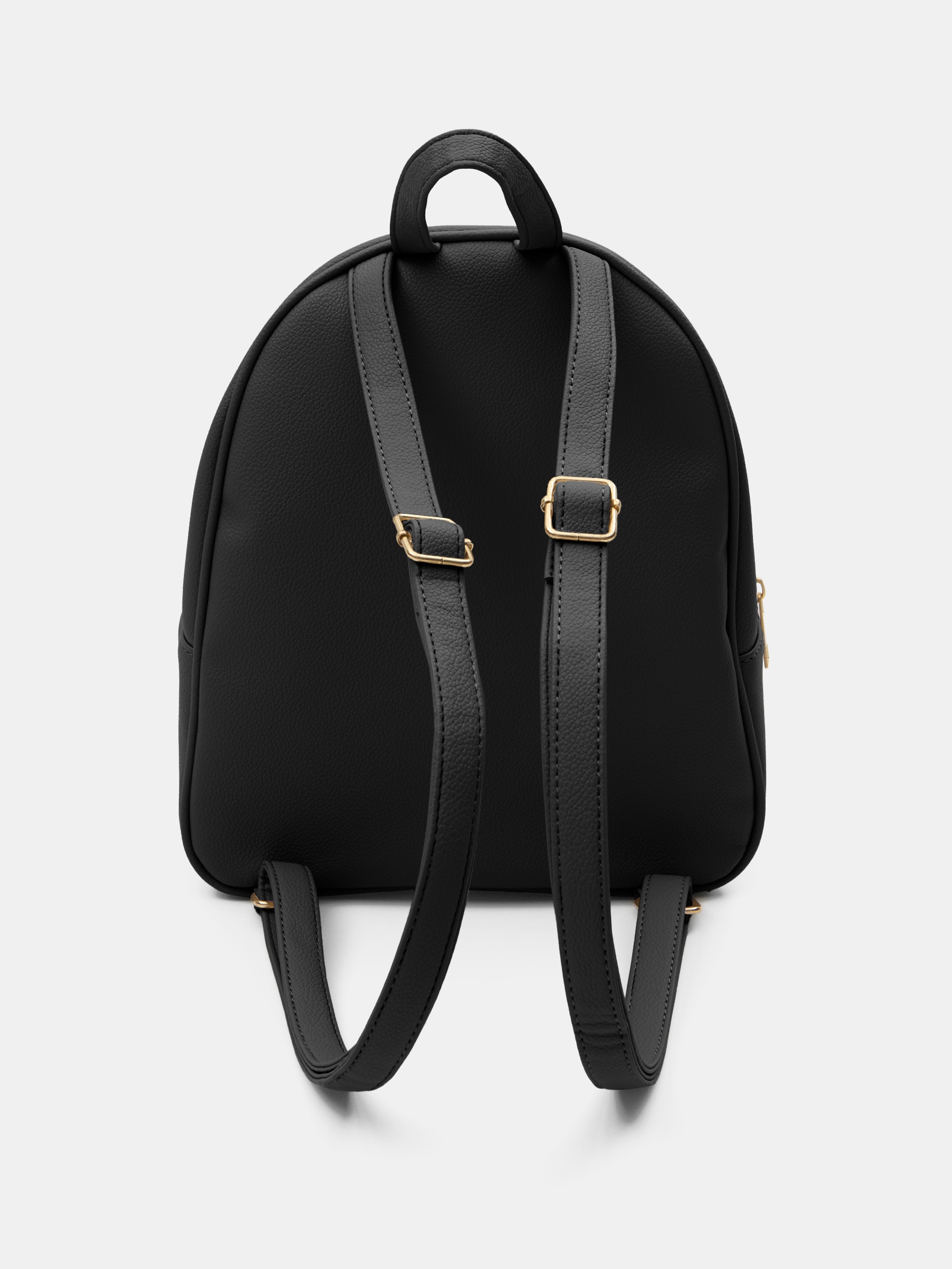 Sinsay - Σακίδιο πλάτης από δερματίνη - μαυρο φωτογραφία