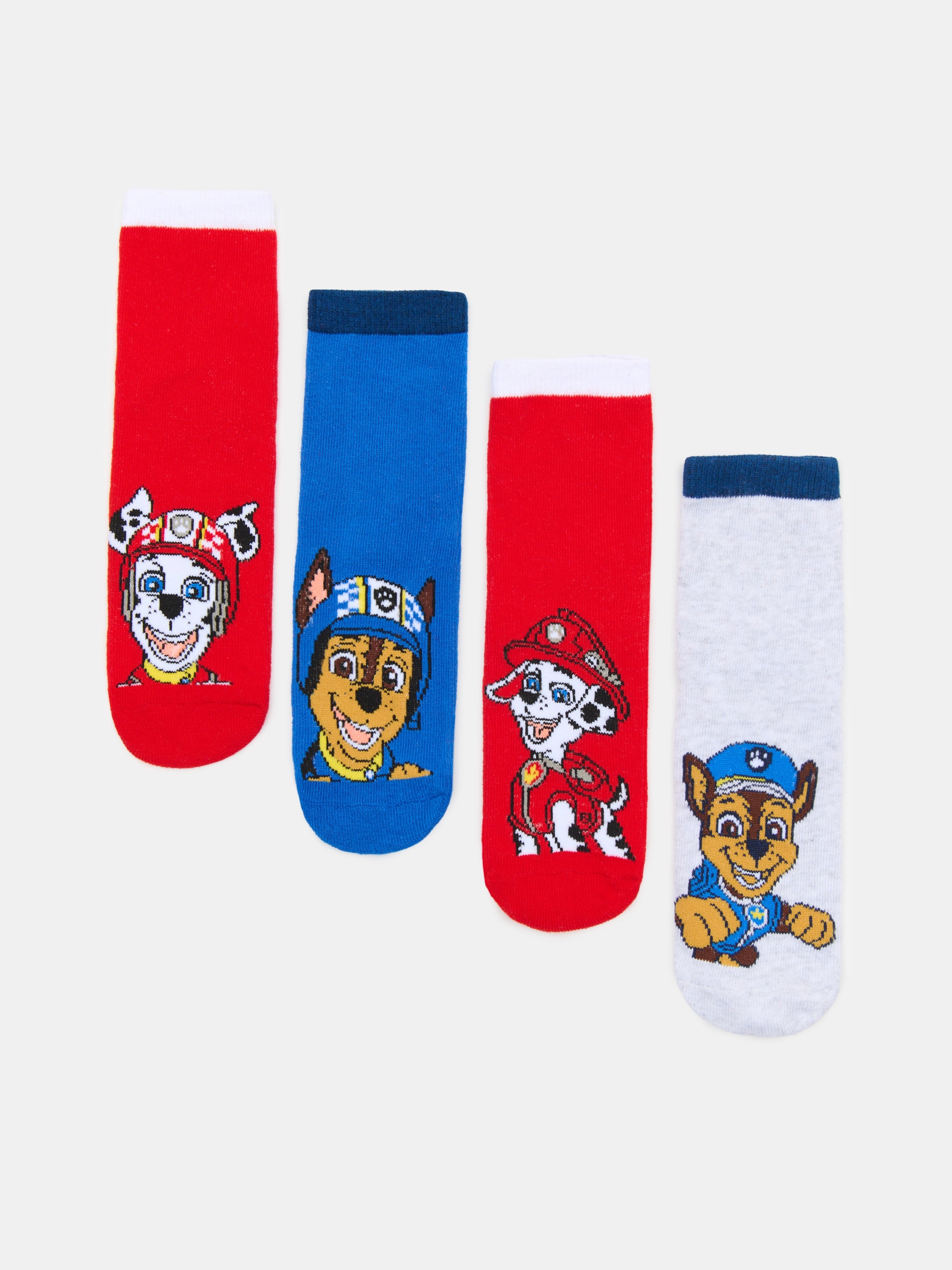 Sinsay - Zestaw skarpetek PAW Patrol 4 pack - czerwony