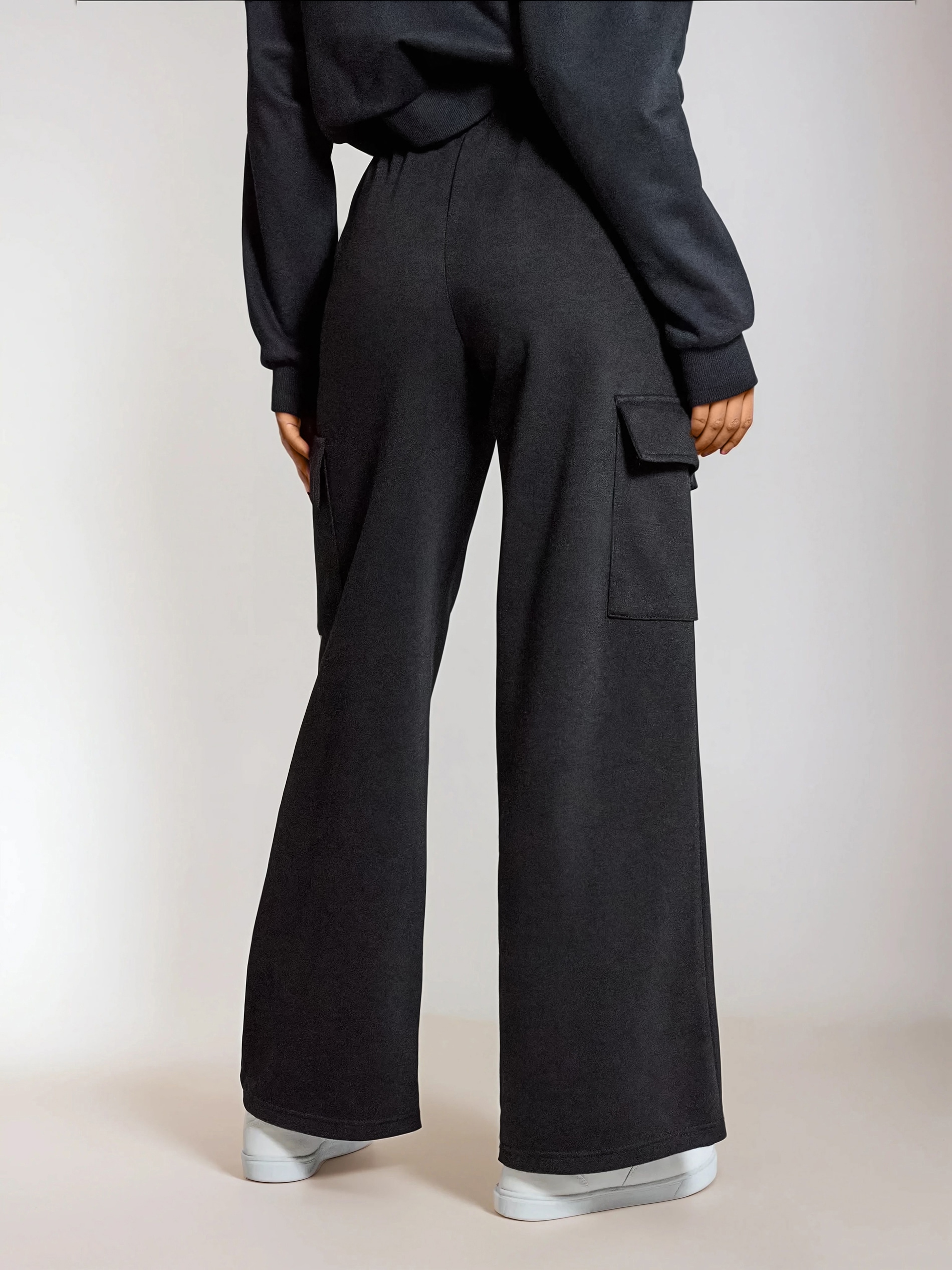 Sinsay - Παντελόνα - μαυρο φωτογραφία