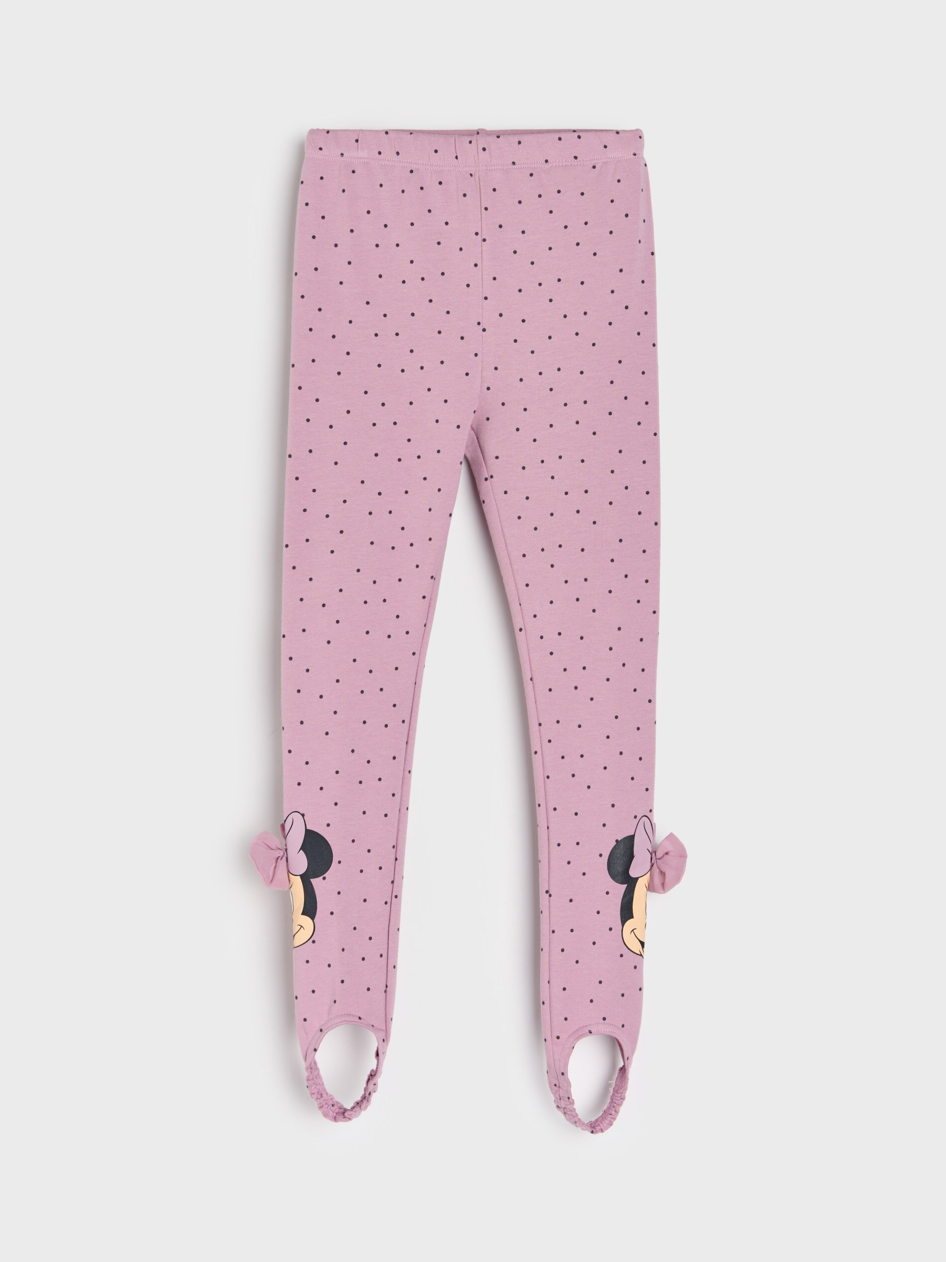 Sinsay - Κολάν με ελαστικές λωρίδες στα πόδια Minnie Mouse - μοβ φωτογραφία