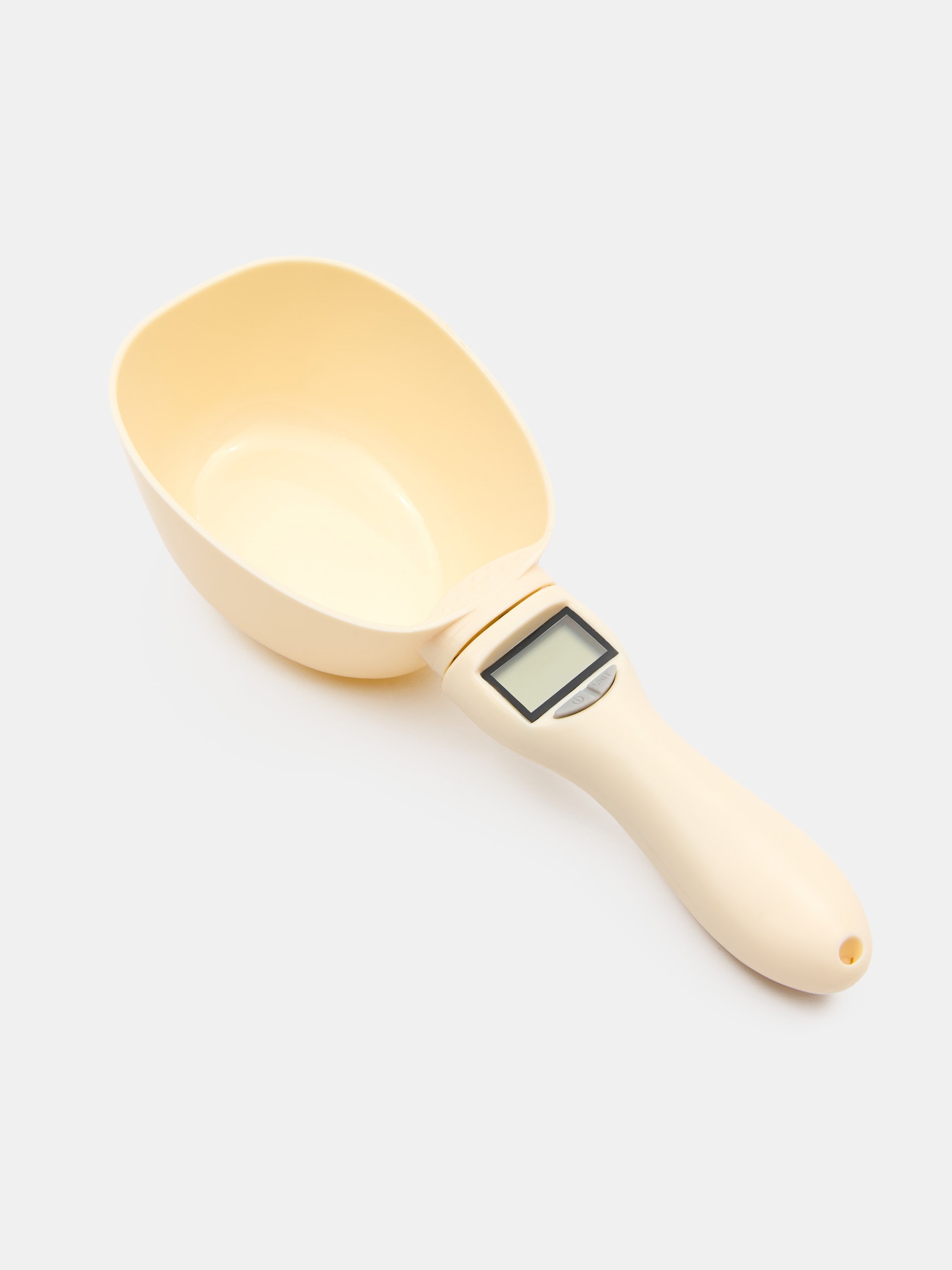 Sinsay - Ηλεκτρικό κουτάλι μέτρησης τροφής με ενσωματωμένη ζυγαριά - κρεμ φωτογραφία