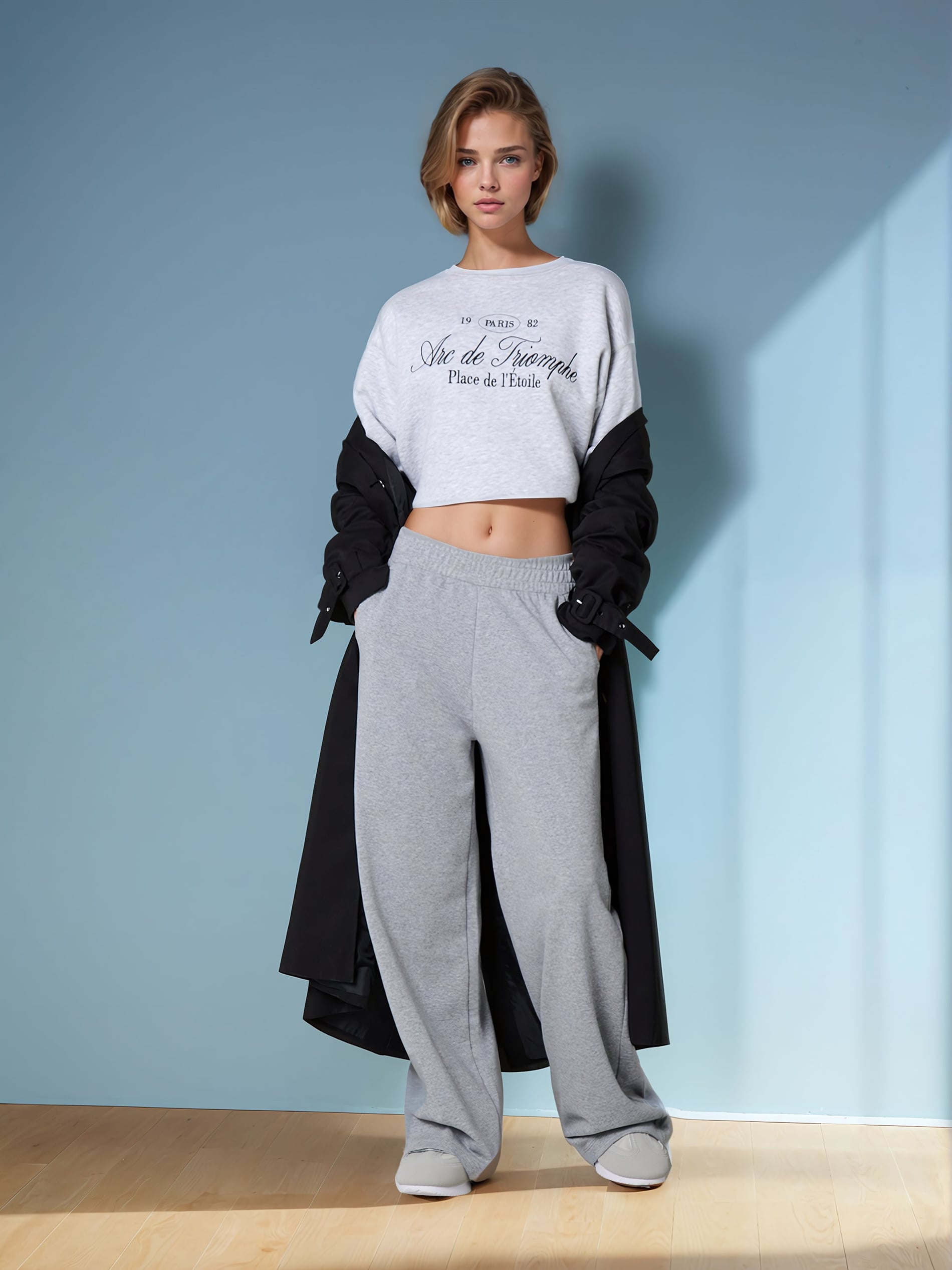 Sinsay - Παντελόνια - ανοιχτό γκρι φωτογραφία