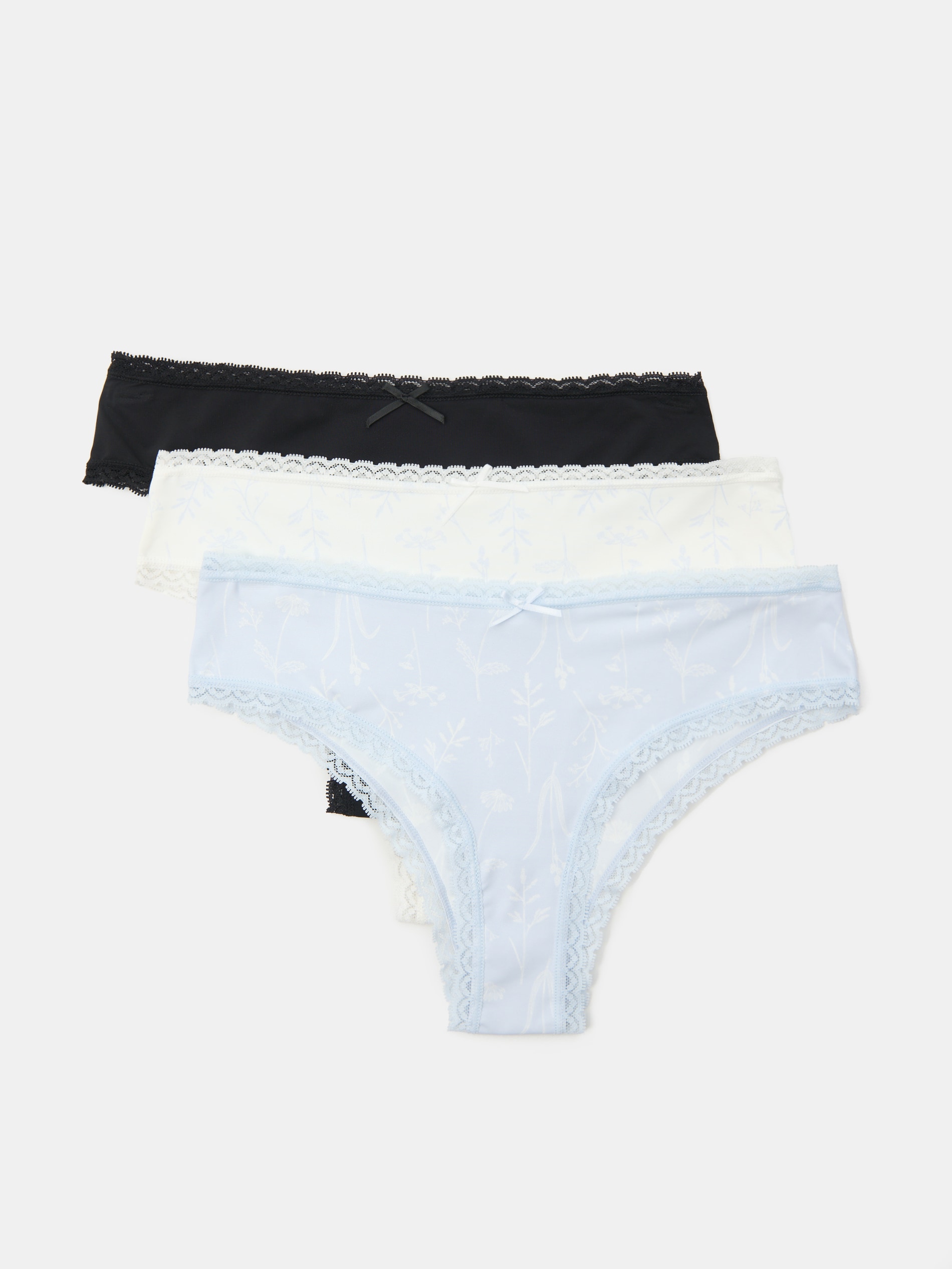 Sinsay - Majtki brazilian 3 pack - wielobarwny