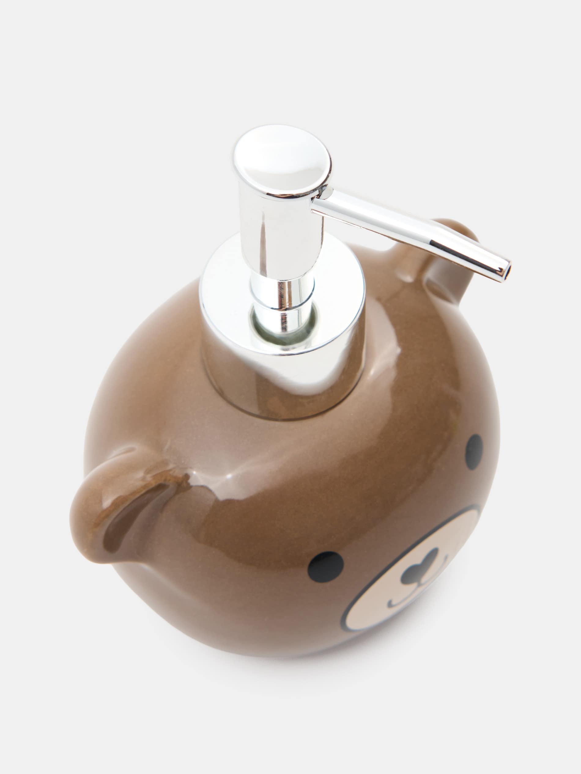 Sinsay - Δοσομετρητής σαπουνιού σε σχήμα αρκουδάκι - καφέ φωτογραφία