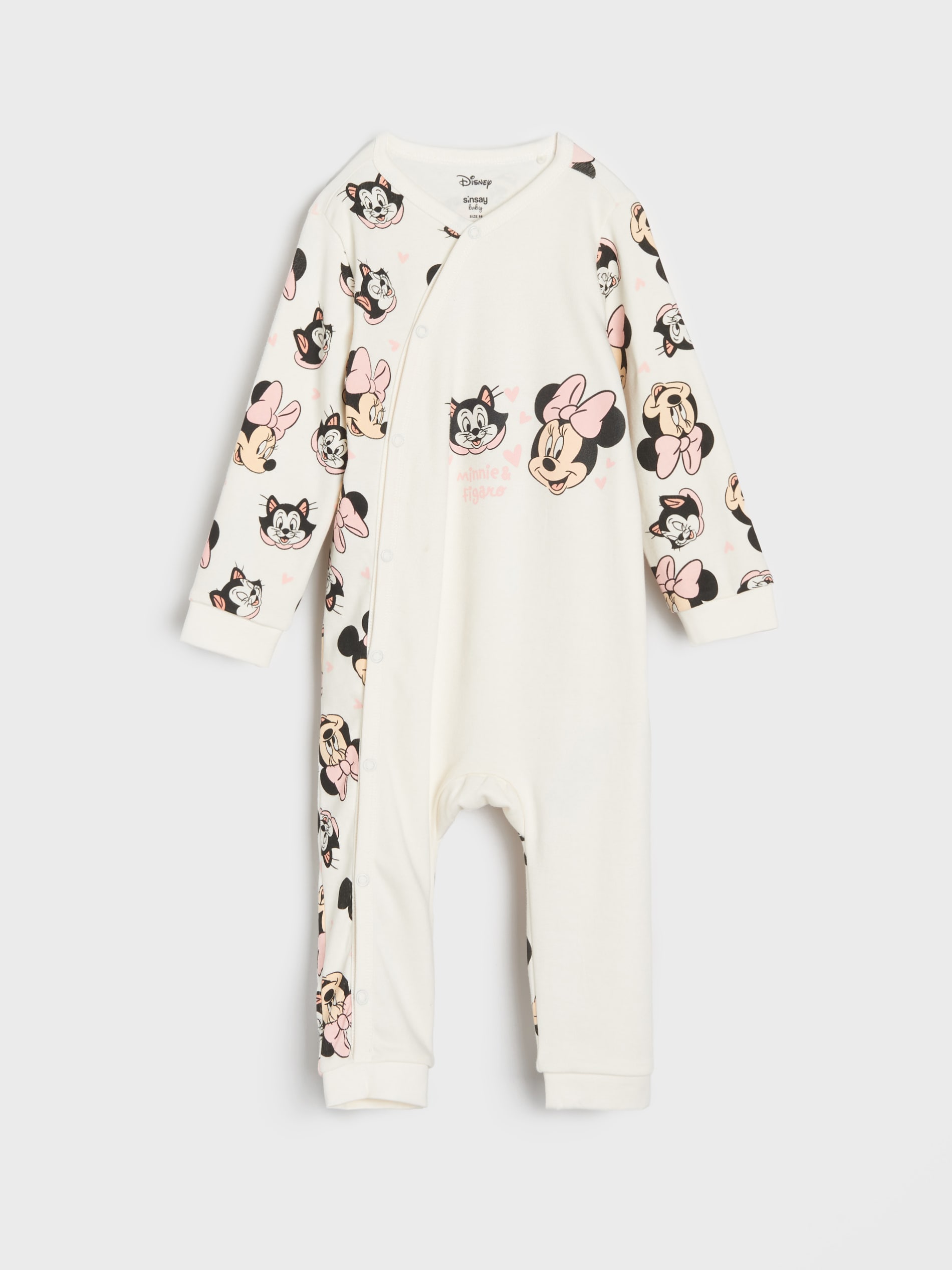 Sinsay - Σετ με 2 onesie Minnie Mouse - λευκο φωτογραφία