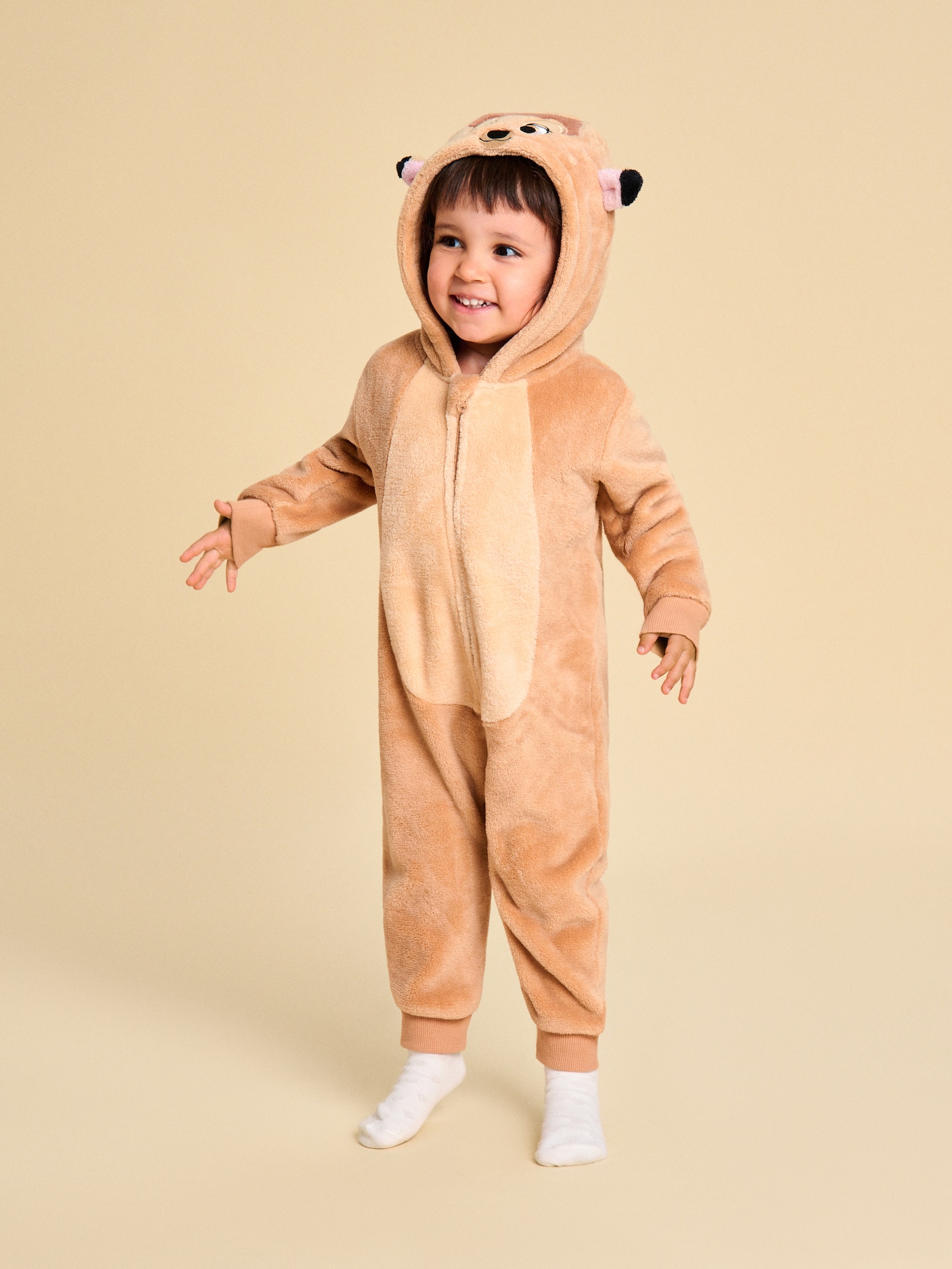 Sinsay - Pajacyk z elementami 3D Bambi - brązowy
