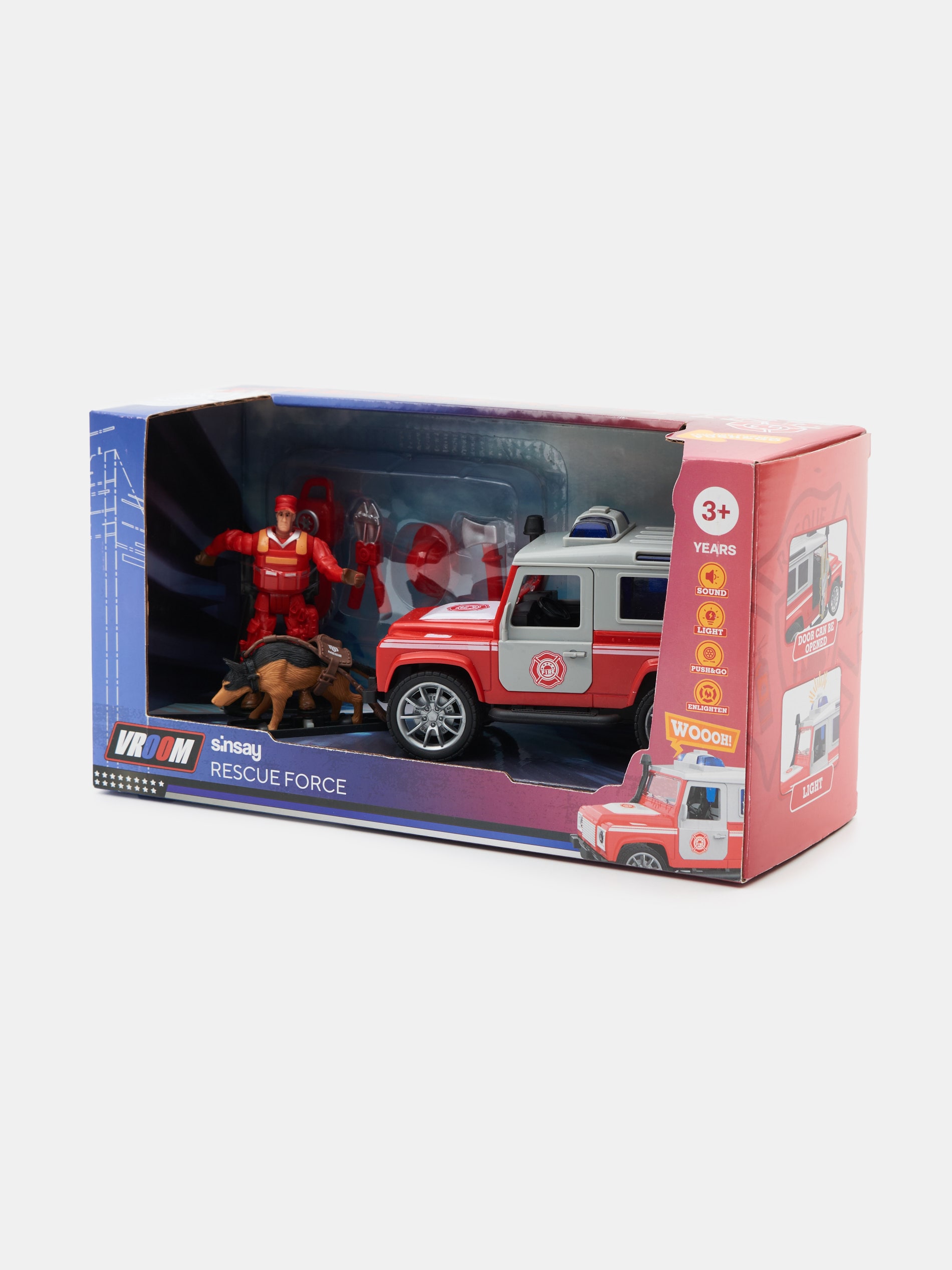 Sinsay - Παιχνίδι – Όχημα διάσωσης με αξεσουάρ - πολυχρωμο φωτογραφία