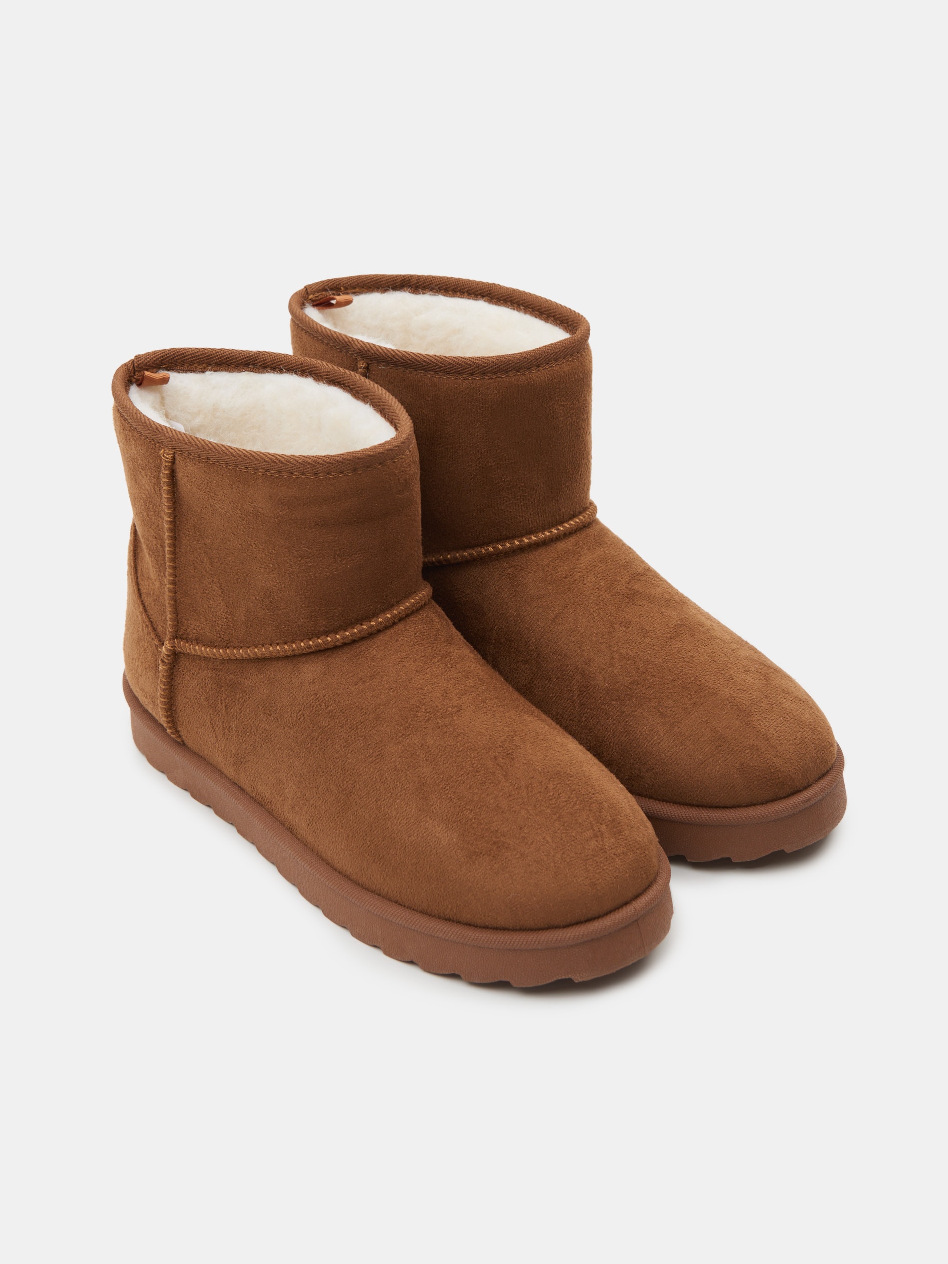 Sinsay - Ζεστά μποτάκια με επένδυση από μαλλί - χρυσο-καφε φωτογραφία