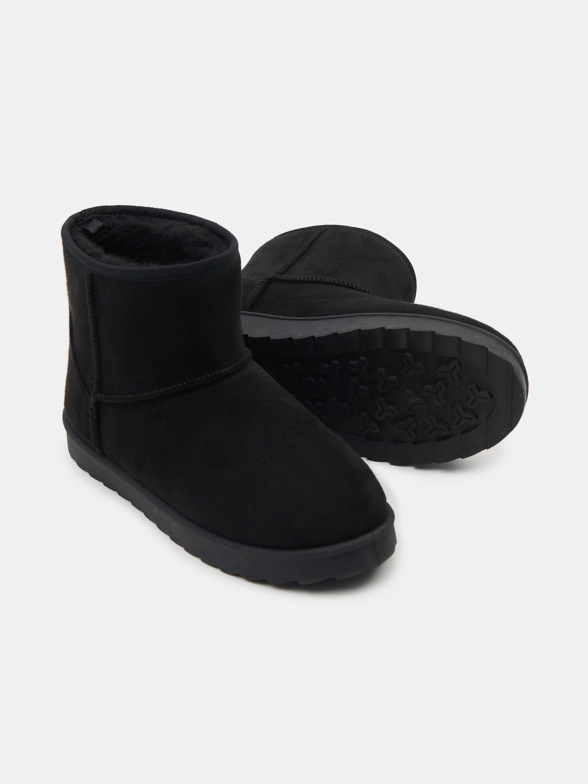 Sinsay - Ζεστά μποτάκια με επένδυση από μαλλί - μαυρο φωτογραφία