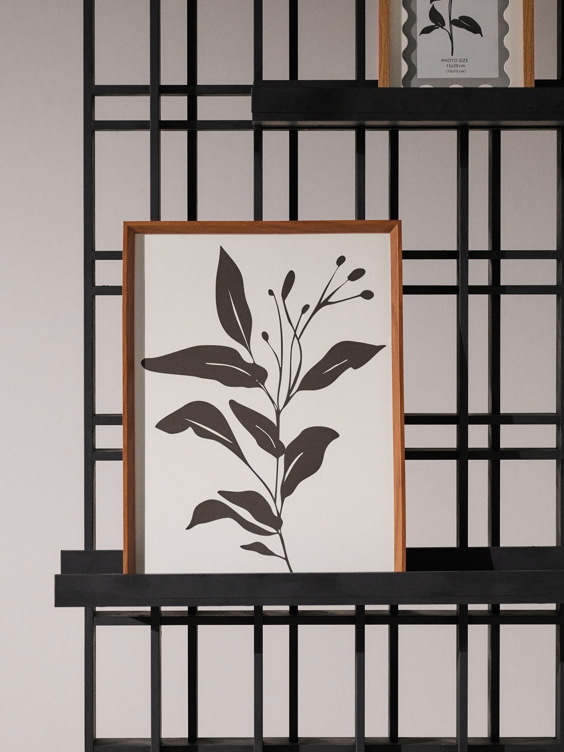 Sinsay - Κορνίζα με graphic τύπωμα - πολυχρωμο φωτογραφία