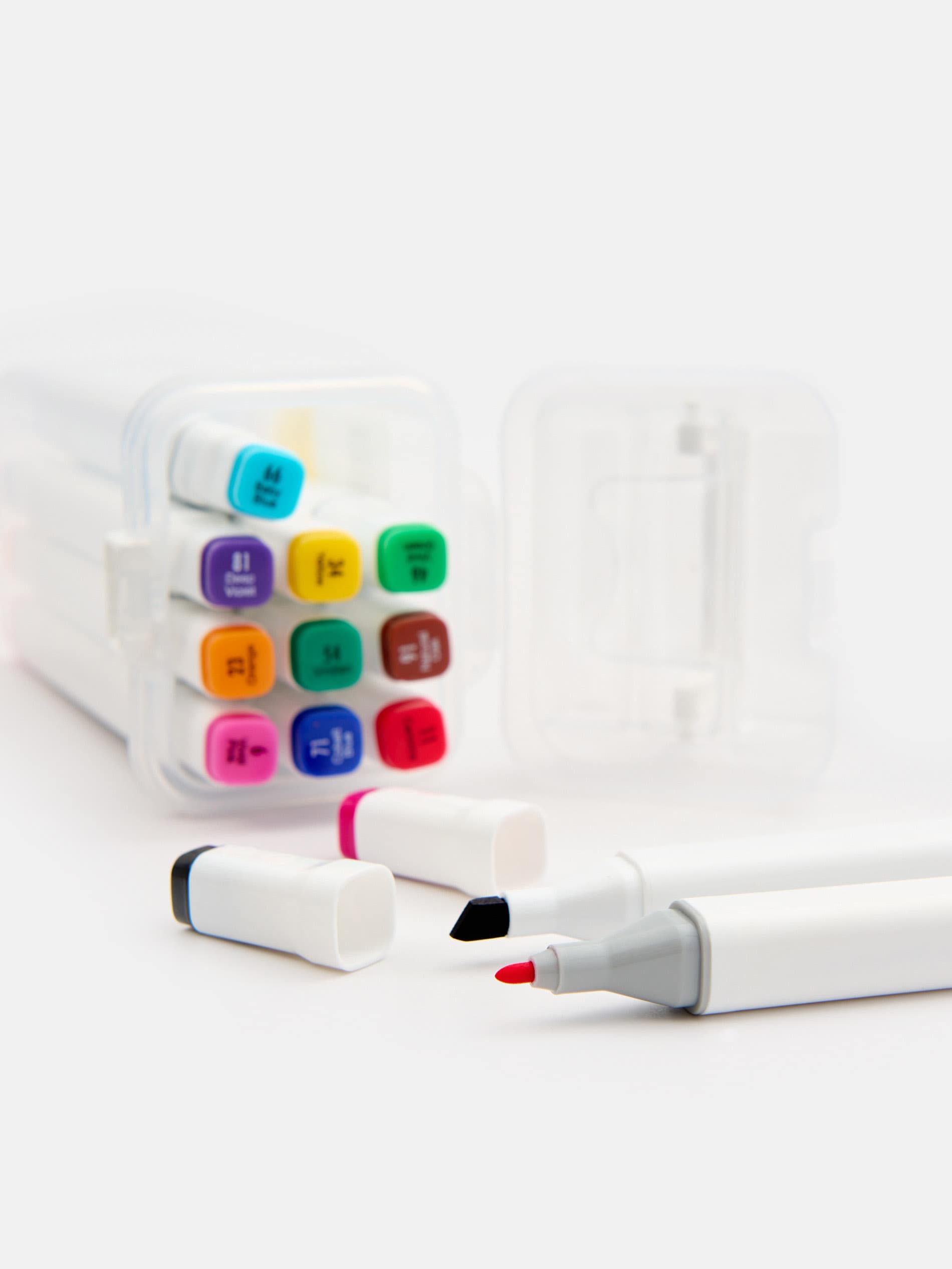 Sinsay - Μαρκαδόροι 12 pack - πολυχρωμο φωτογραφία