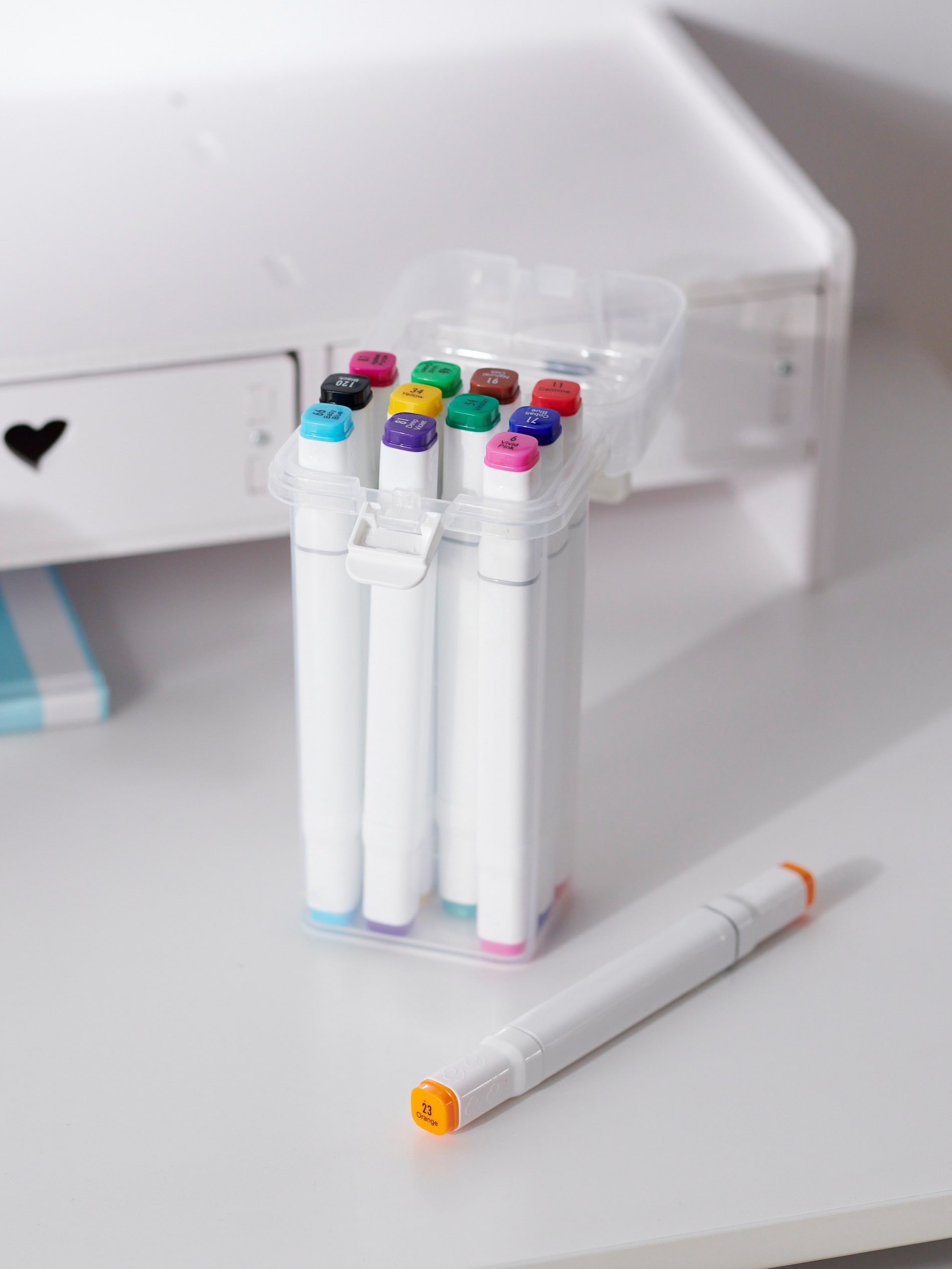 Sinsay - Μαρκαδόροι 12 pack - πολυχρωμο φωτογραφία