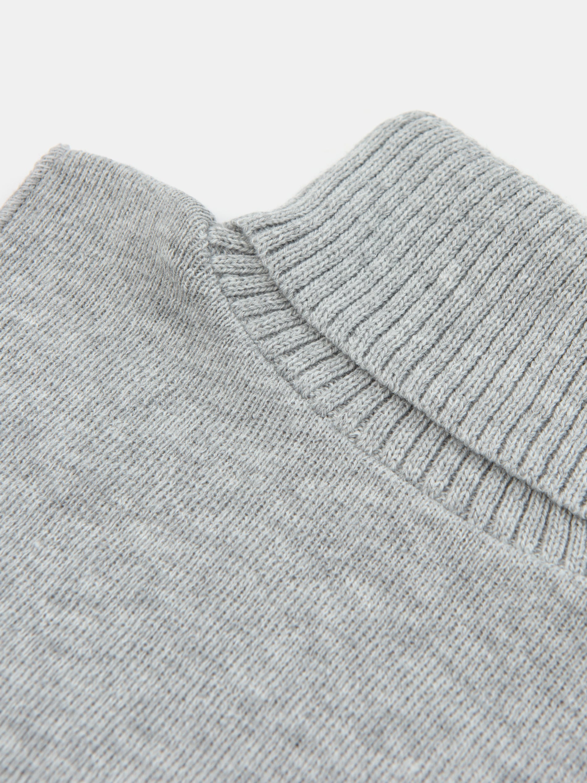 Sinsay - Πλεκτός λαιμοζέστης - ανοιχτό γκρι φωτογραφία