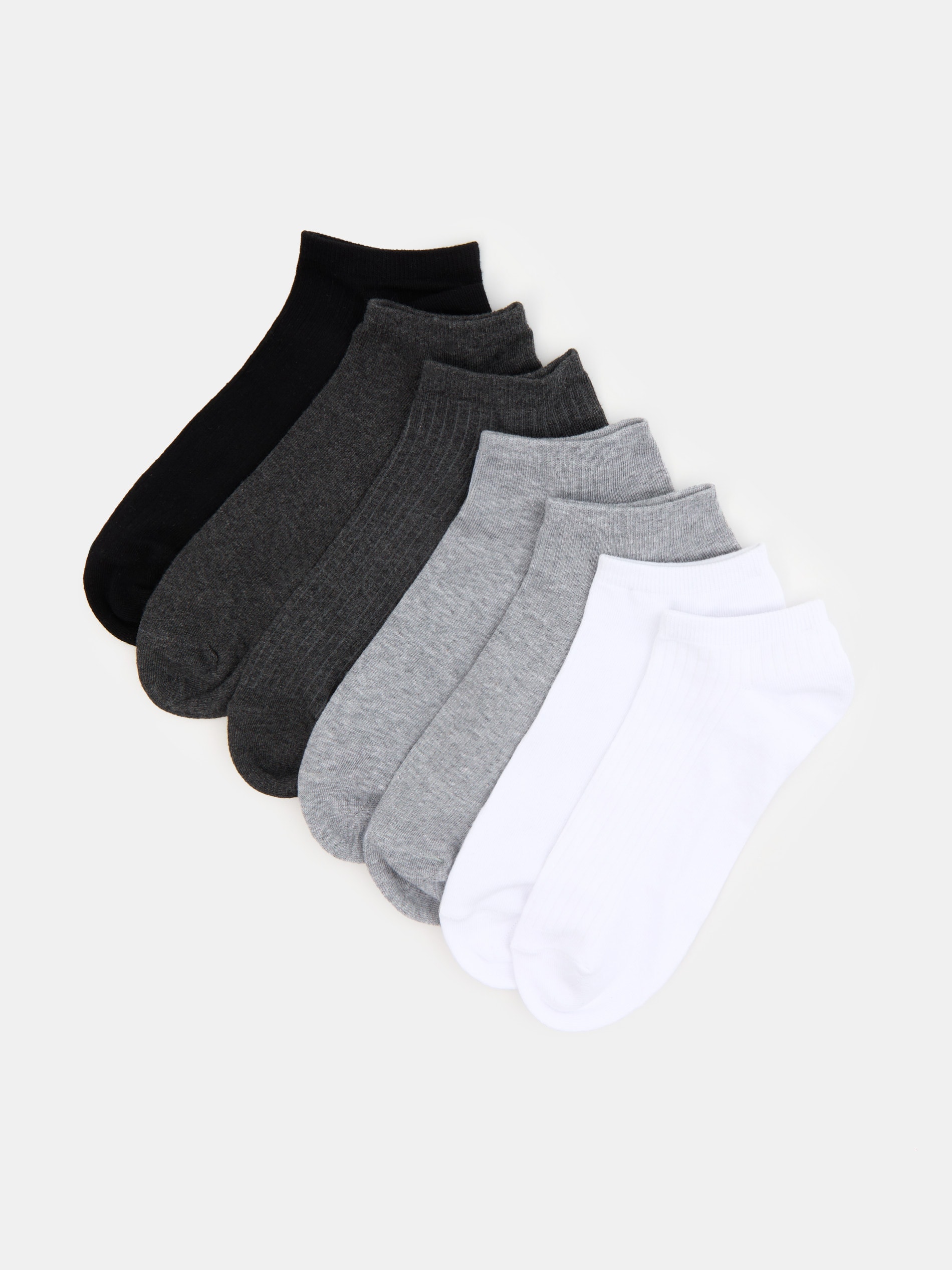 Sinsay - Bawełniane skarpetki 7 pack - szary