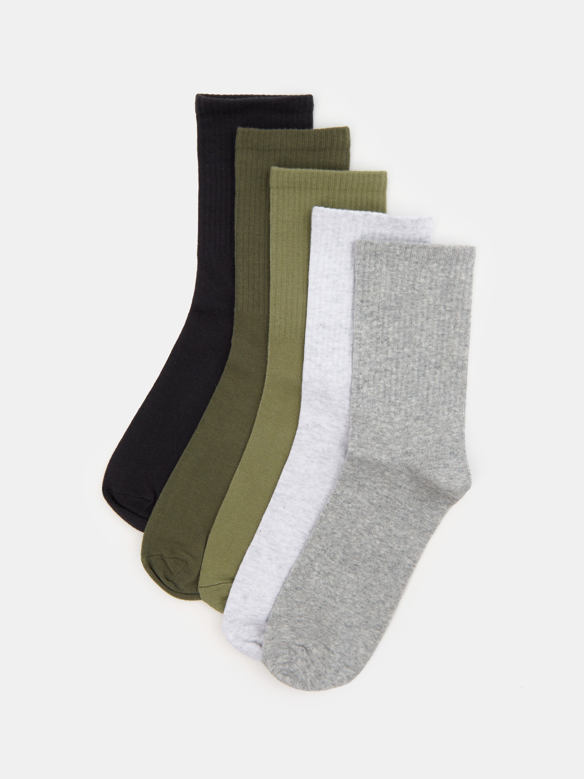 Sinsay - Bawełniane skarpetki 5 pack - wielobarwny