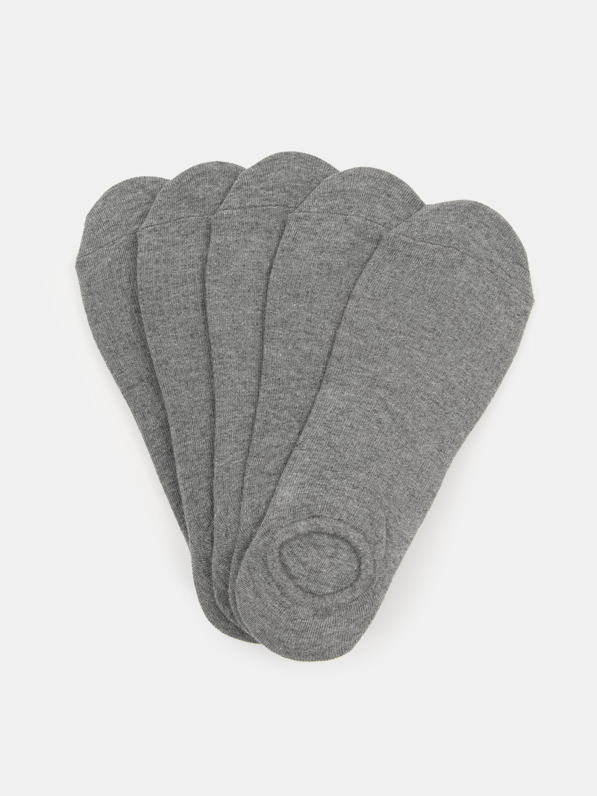 Sinsay - Skarpetki stopki 5 pack - szary