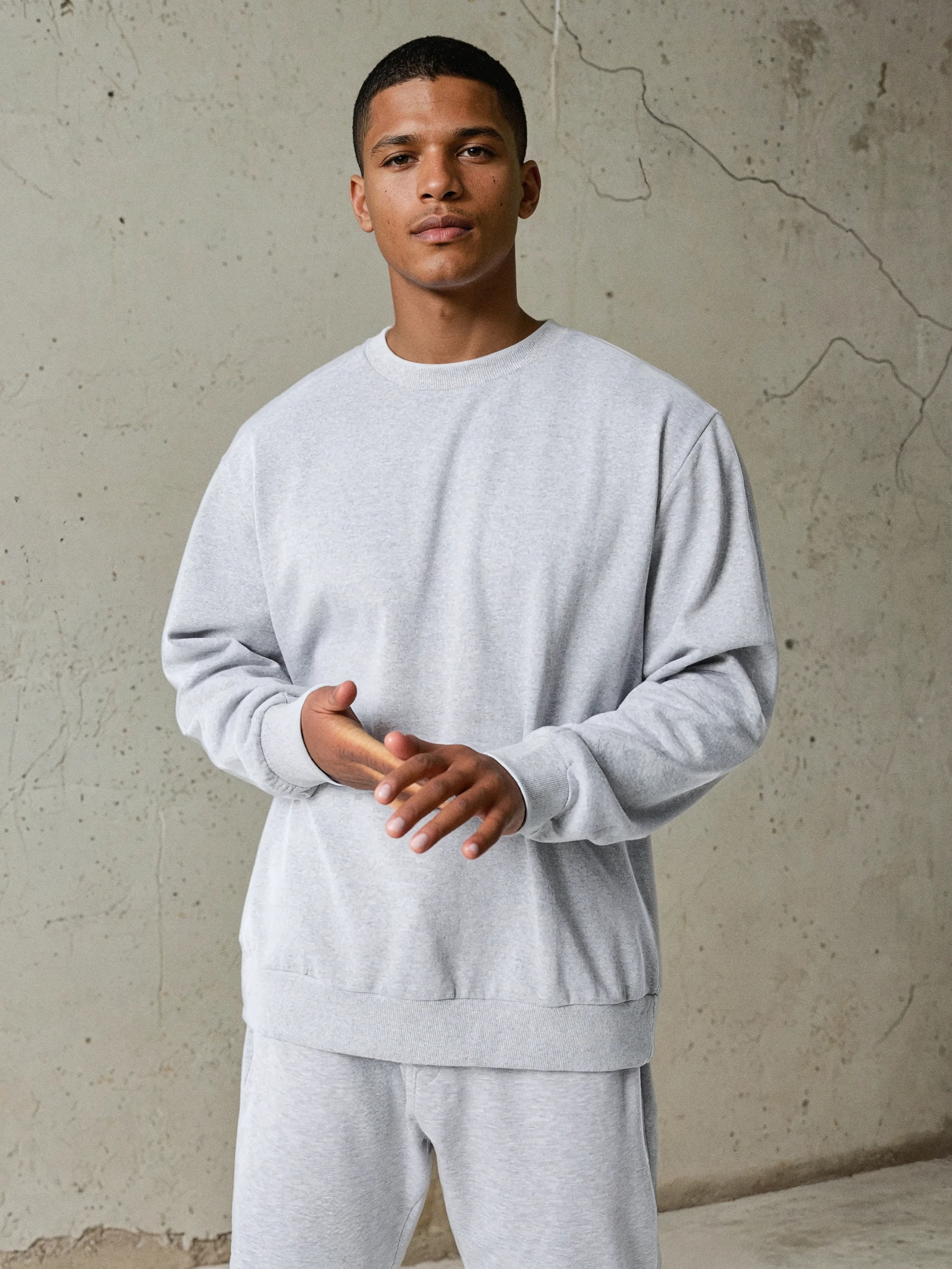 Sinsay - Bluza basic - szary