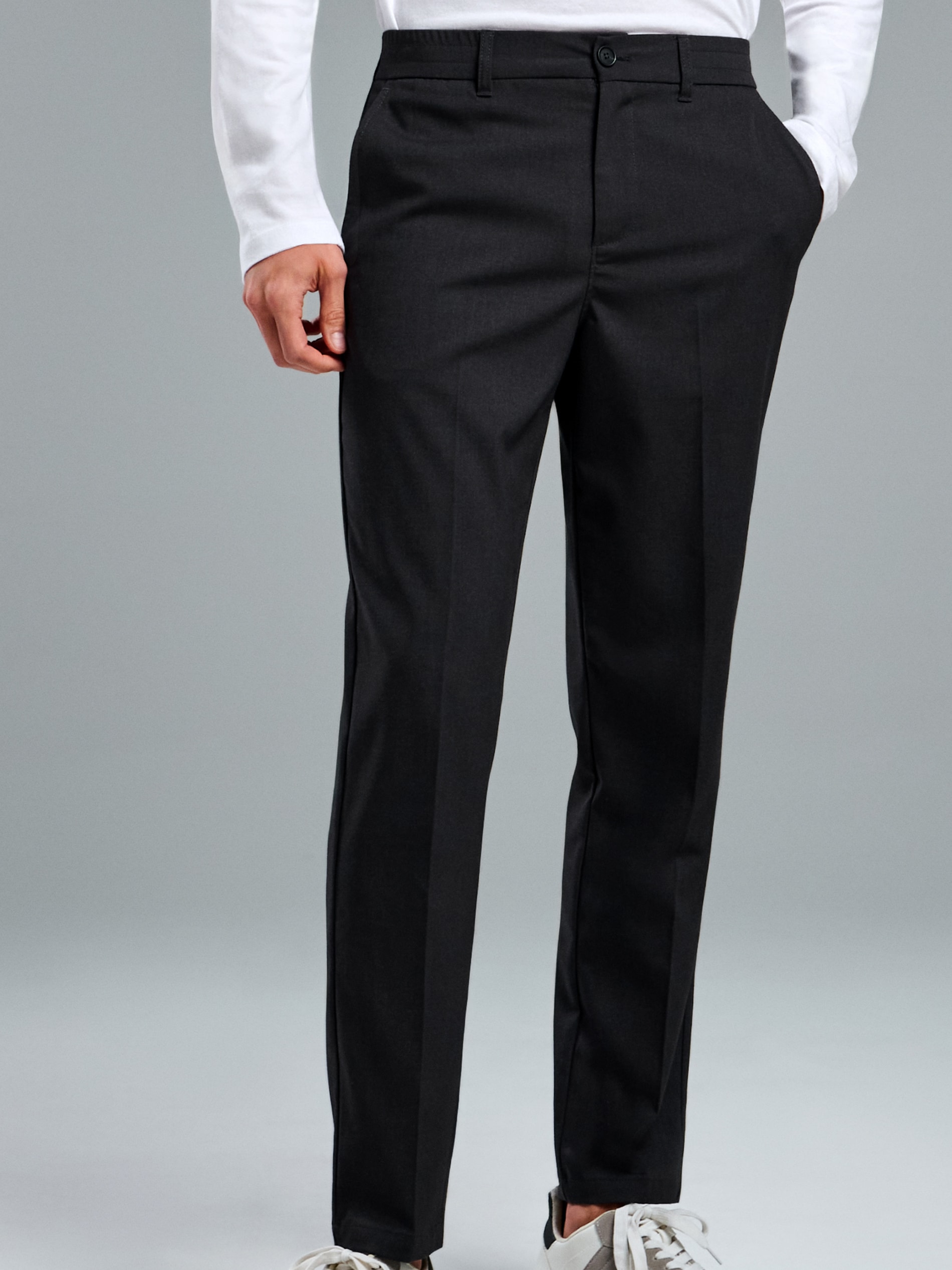 Sinsay - Spodnie chino - szary