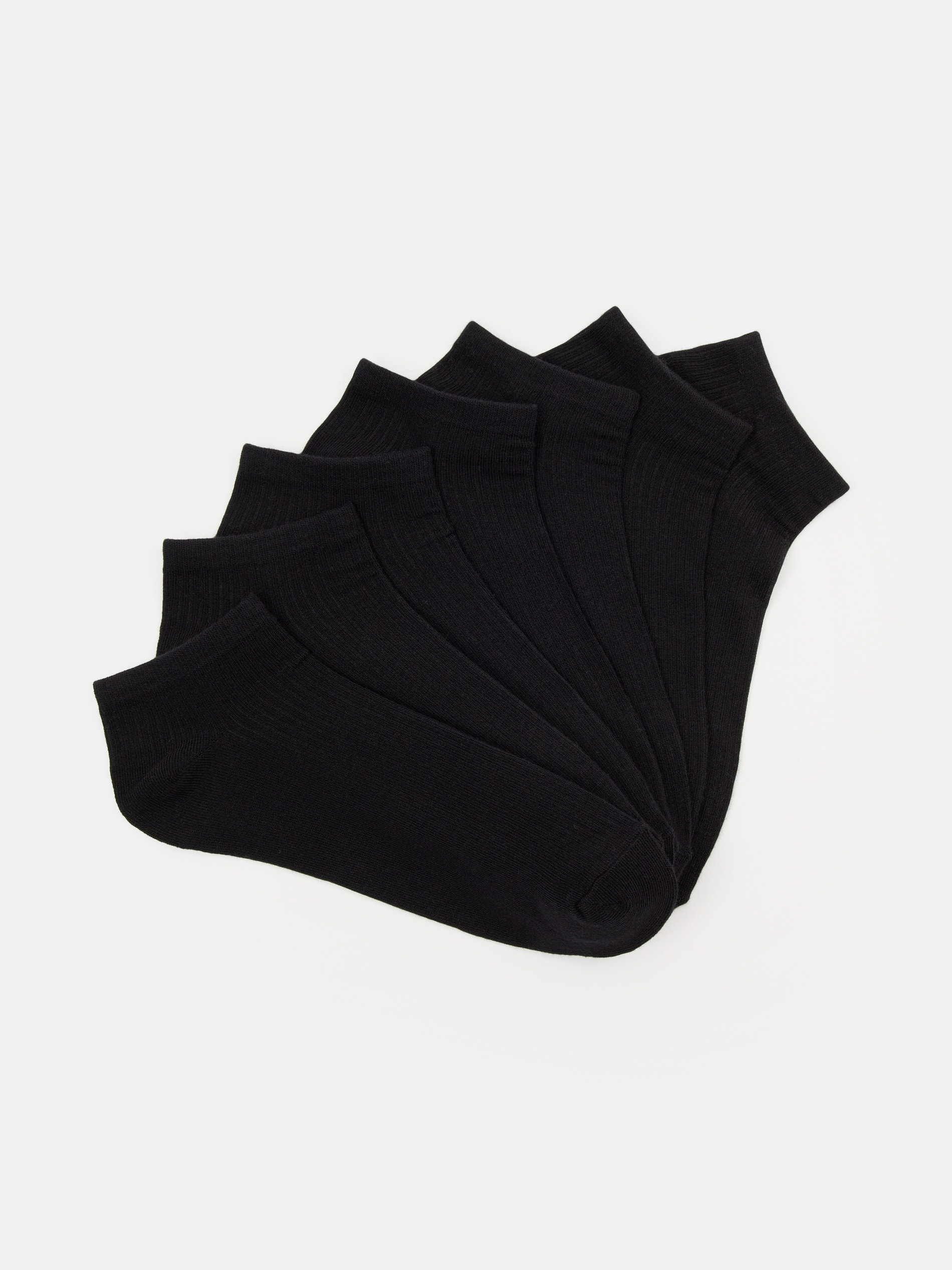 Sinsay - Bawełniane skarpetki 7 pack - czarny