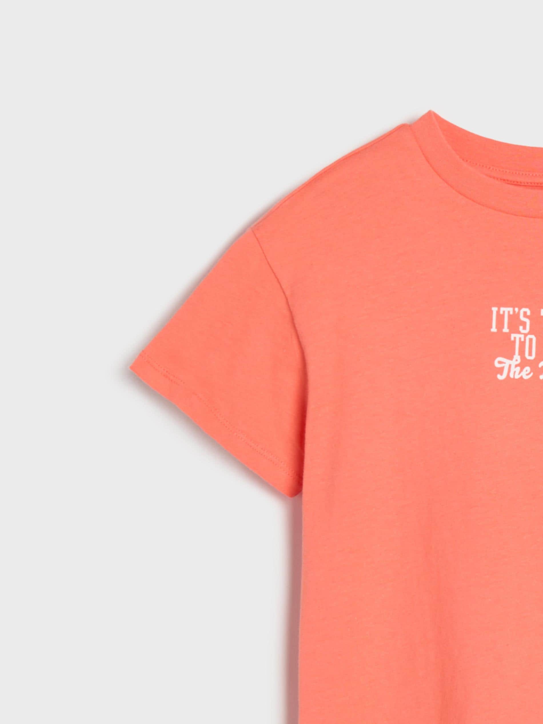 Sinsay - Σετ με 3 μπλούζες - ροδακινι φωτογραφία