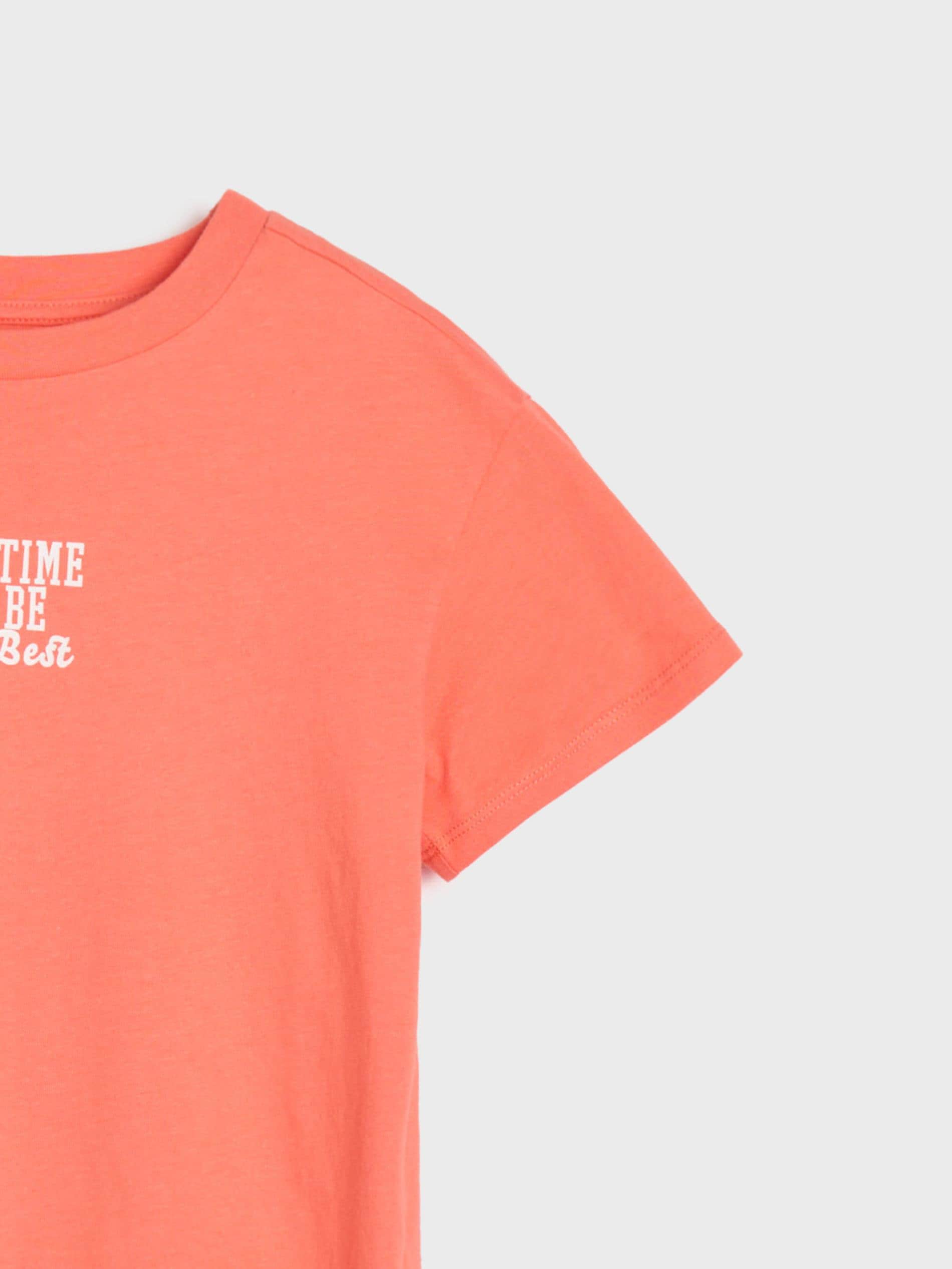 Sinsay - Σετ με 3 μπλούζες - ροδακινι φωτογραφία