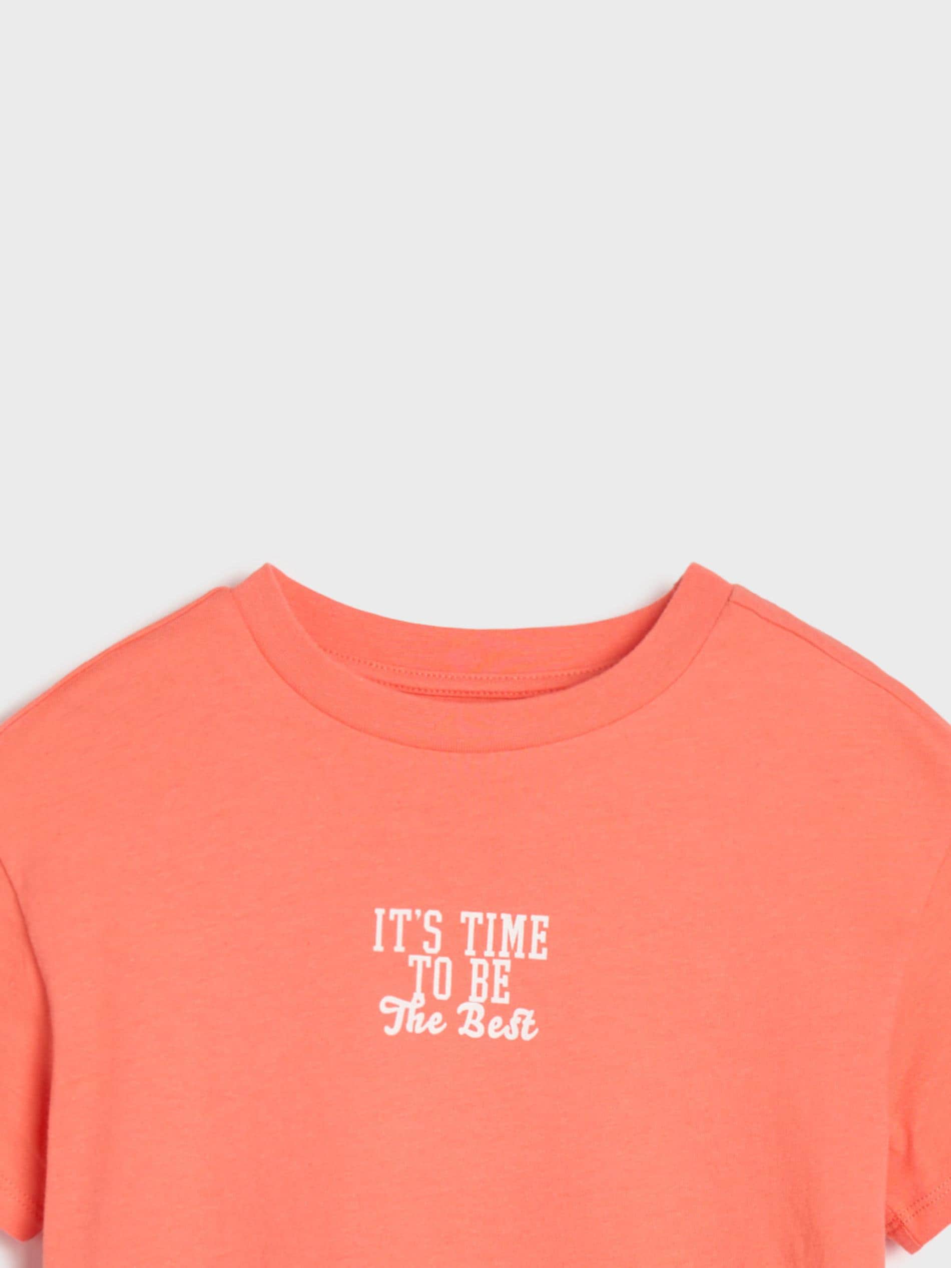 Sinsay - Σετ με 3 μπλούζες - ροδακινι φωτογραφία