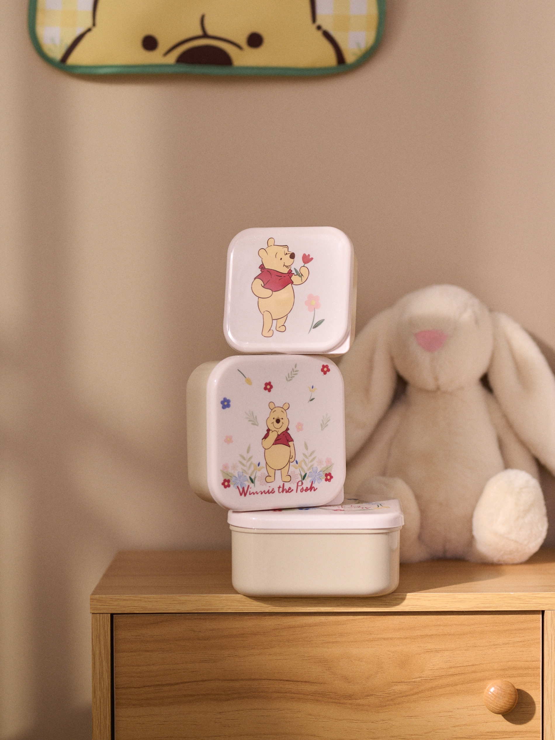 Zestaw pojemników śniadaniowych Winnie the Pooh 3 pack