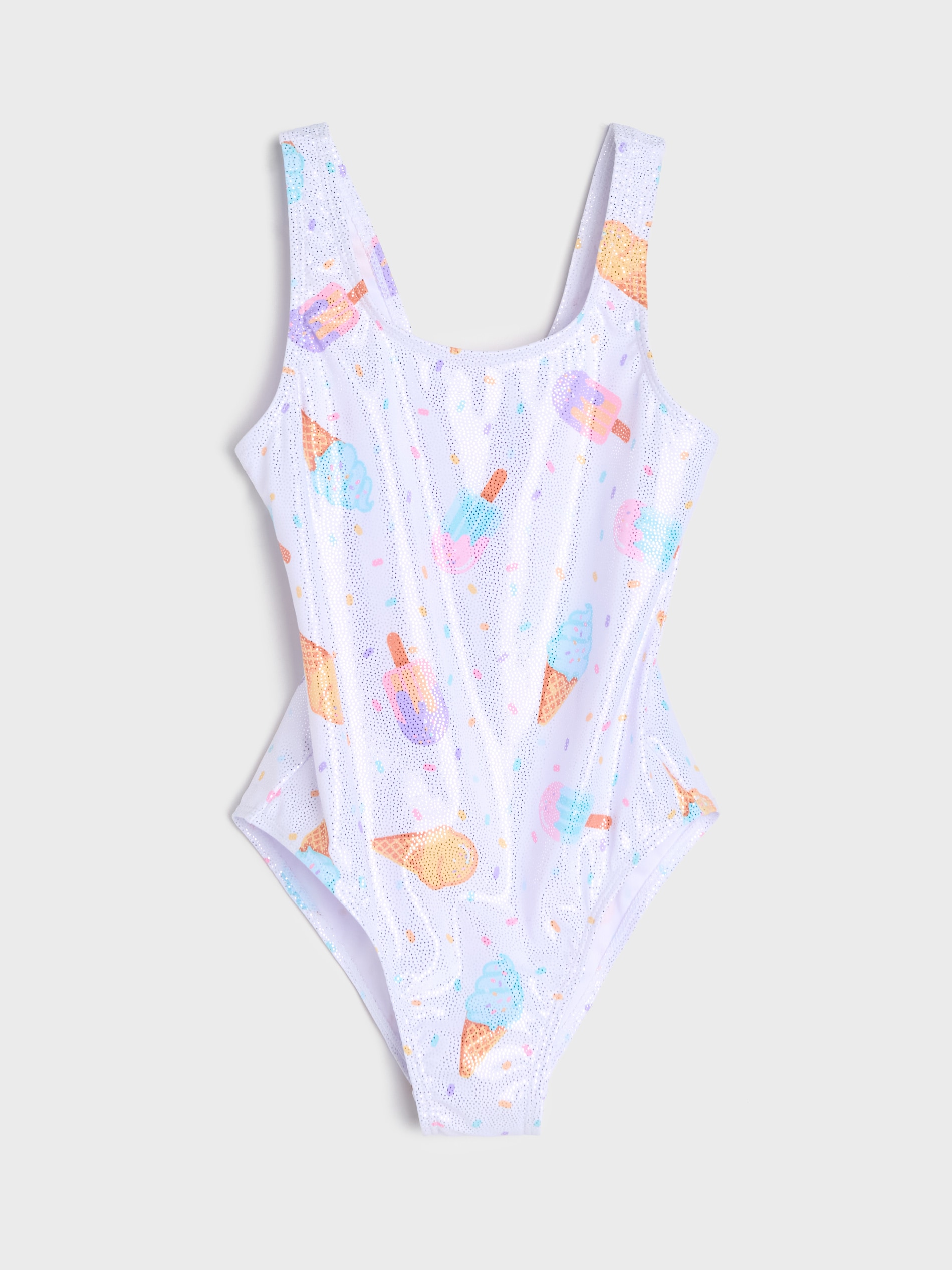 Sinsay - Strój kąpielowy z nadrukiem lodów - wielobarwny