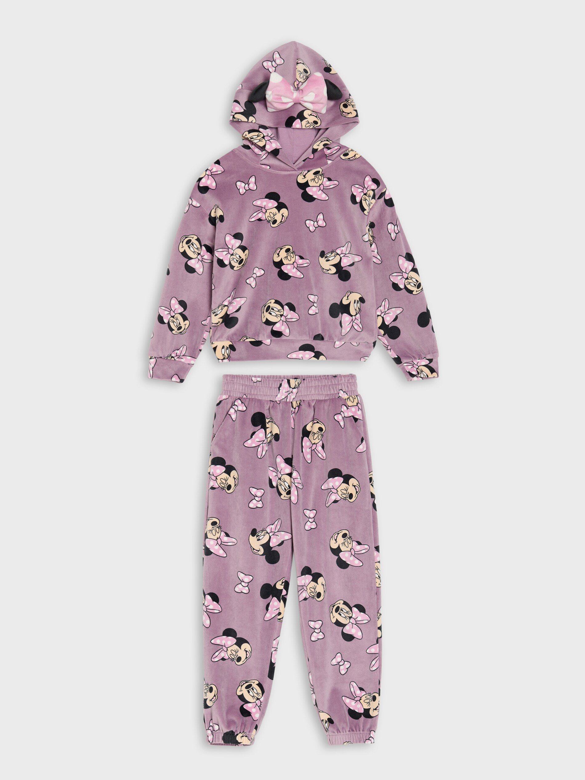 Sinsay - Σετ βελούρ Minnie Mouse - μοβ φωτογραφία