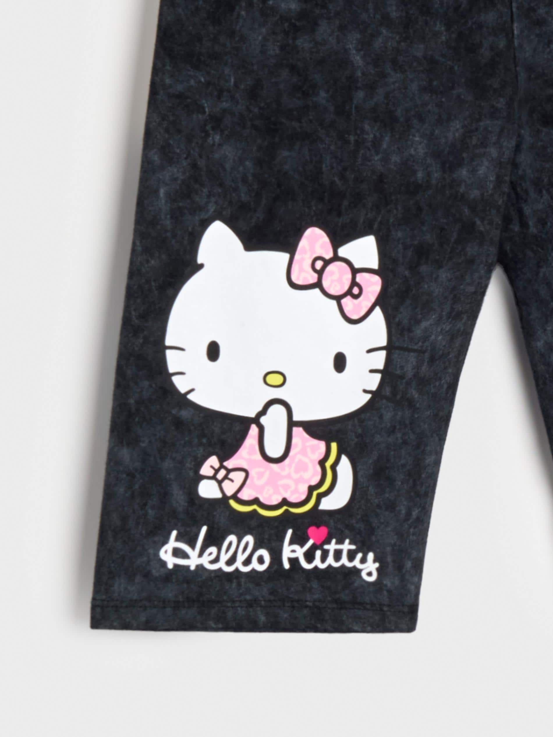 Sinsay - Κοντά κολάν Hello Kitty - μαυρο φωτογραφία