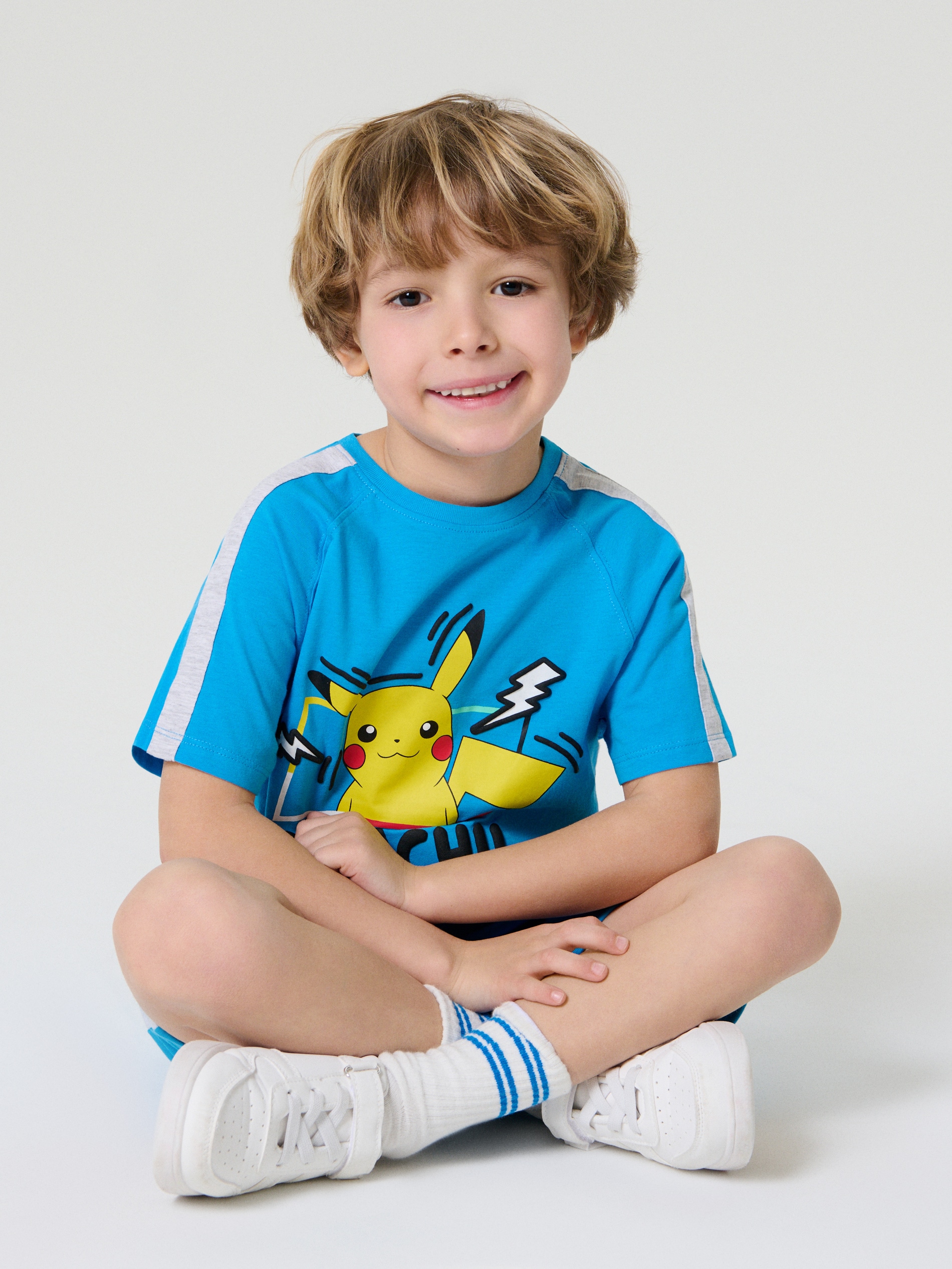 Sinsay - Μπλούζα Pokémon - μπλε φωτογραφία