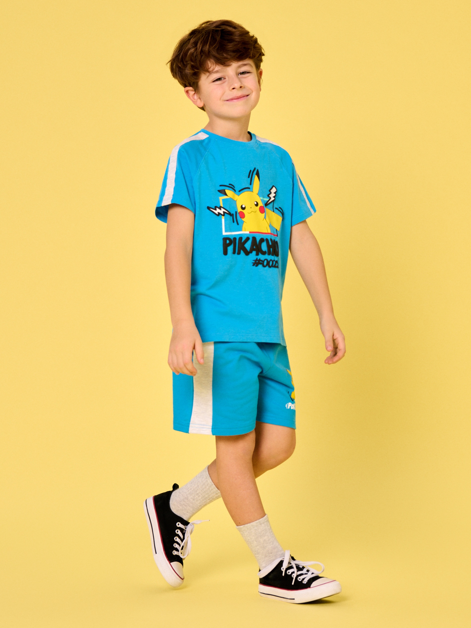 Sinsay - Μπλούζα Pokémon - μπλε φωτογραφία