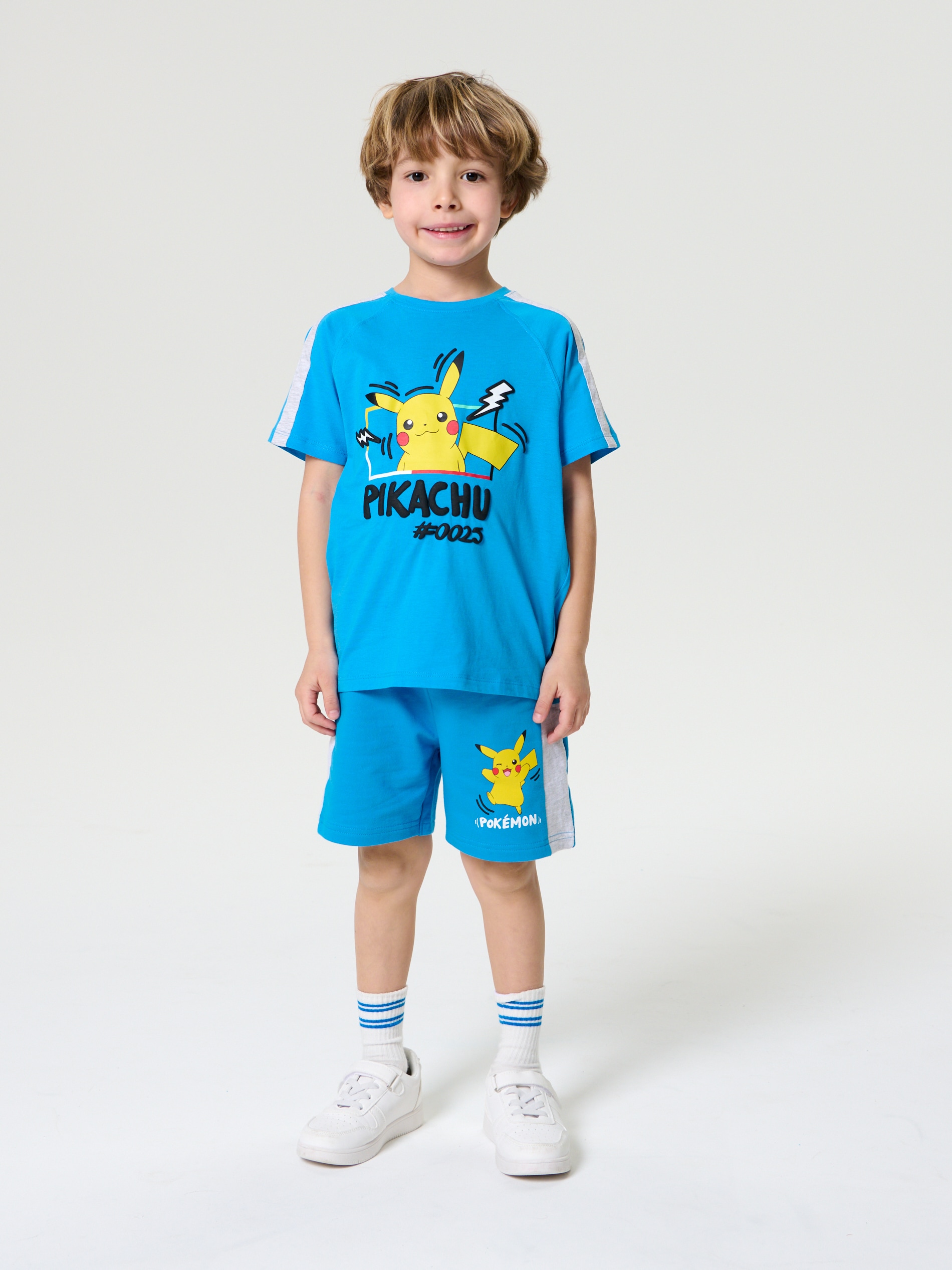 Sinsay - Μπλούζα Pokémon - μπλε φωτογραφία