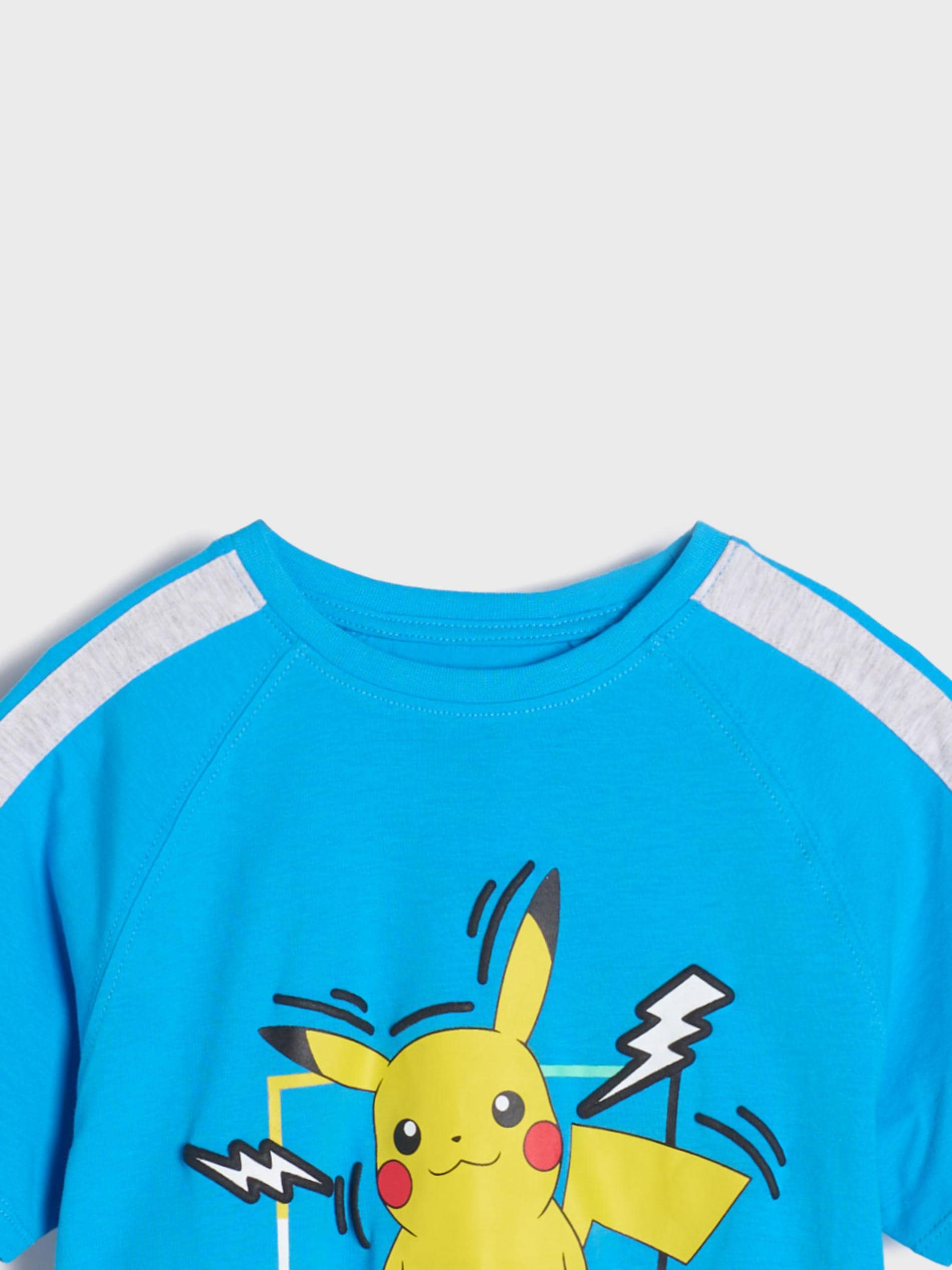Sinsay - Μπλούζα Pokémon - μπλε φωτογραφία